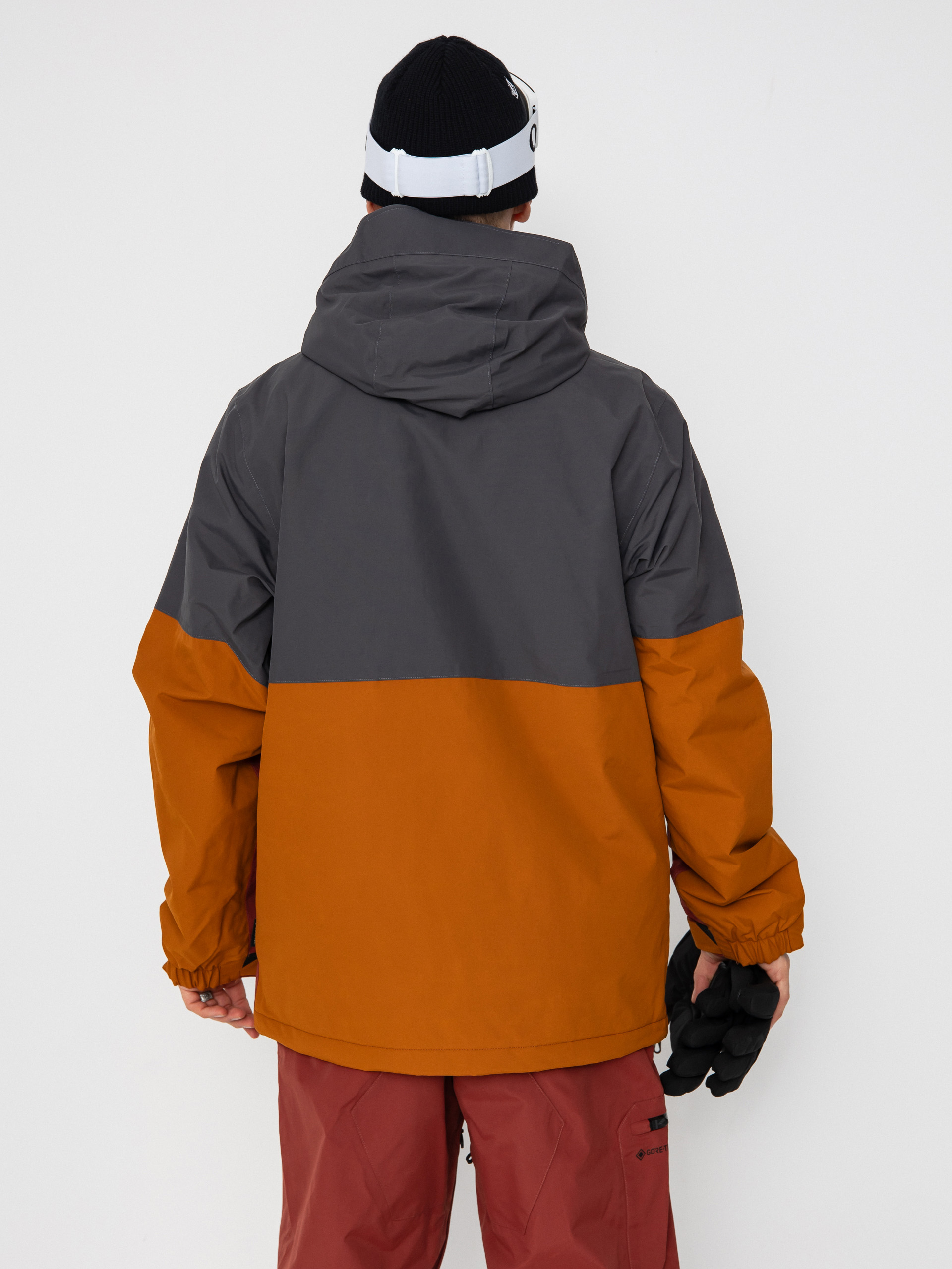 Férfi Snowboard dzseki Volcom L Ins Gore Tex (caramel)