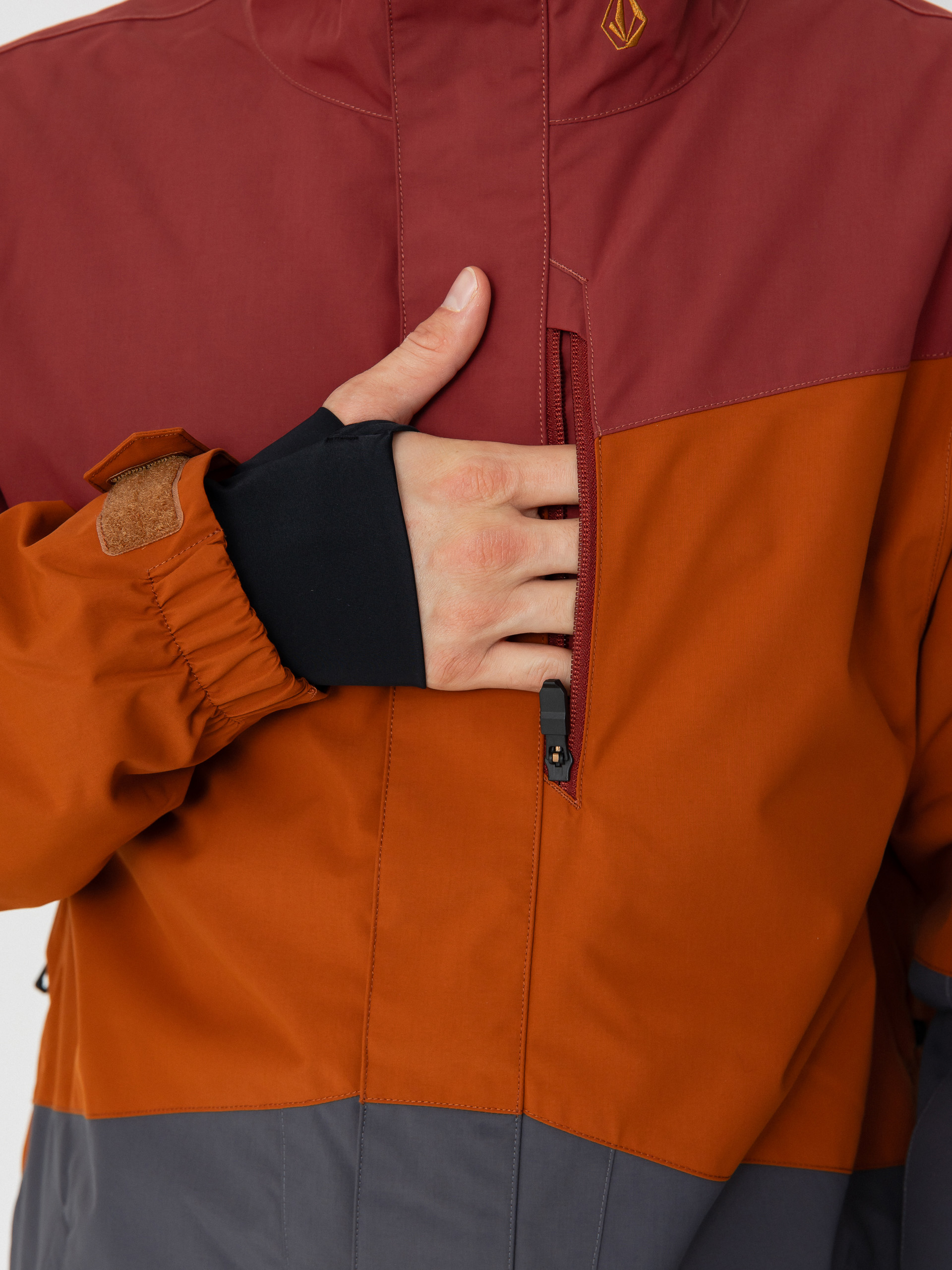 Férfi Snowboard dzseki Volcom Primry Ins (caramel)