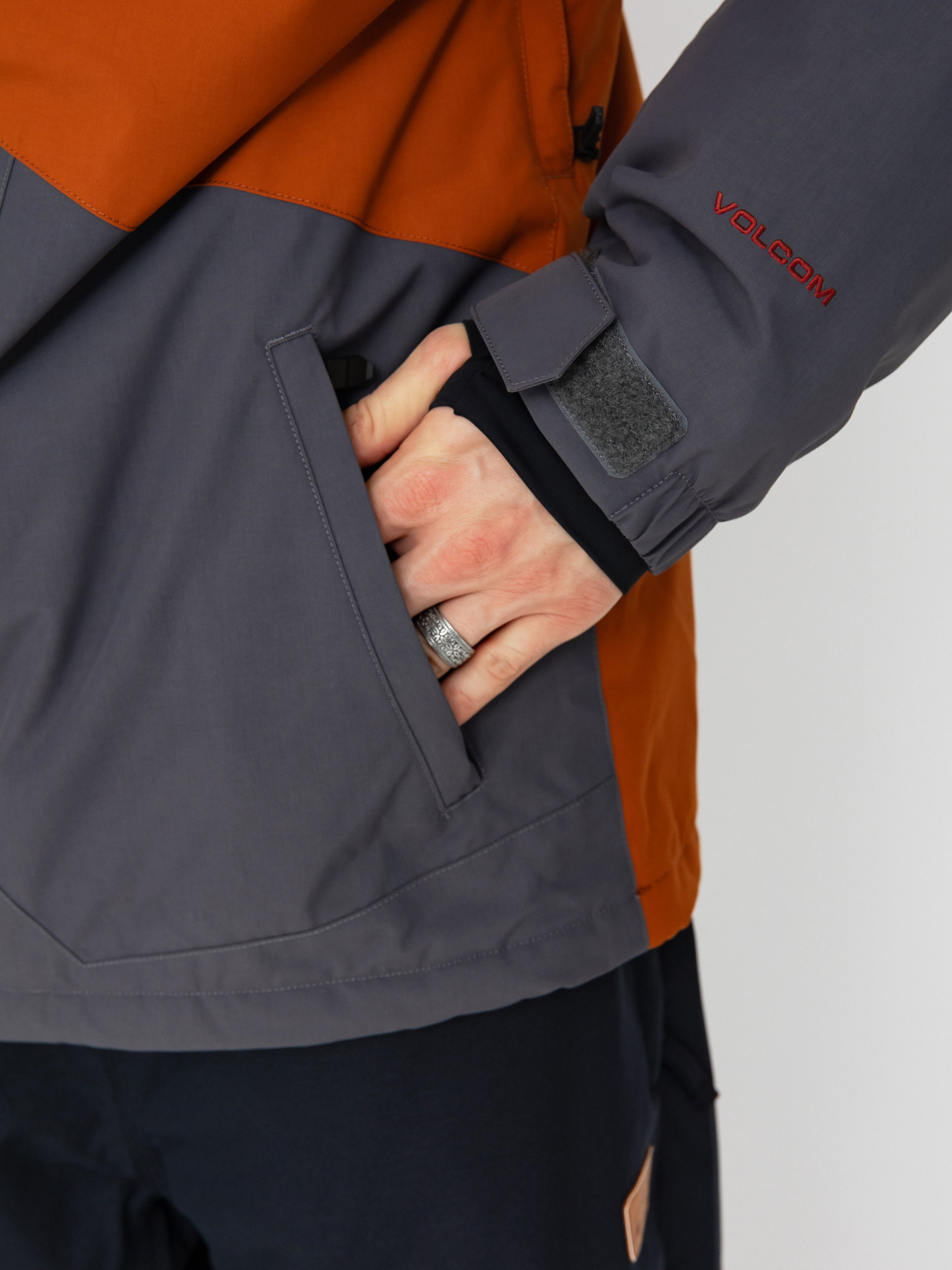 Férfi Snowboard dzseki Volcom Primry Ins (caramel)