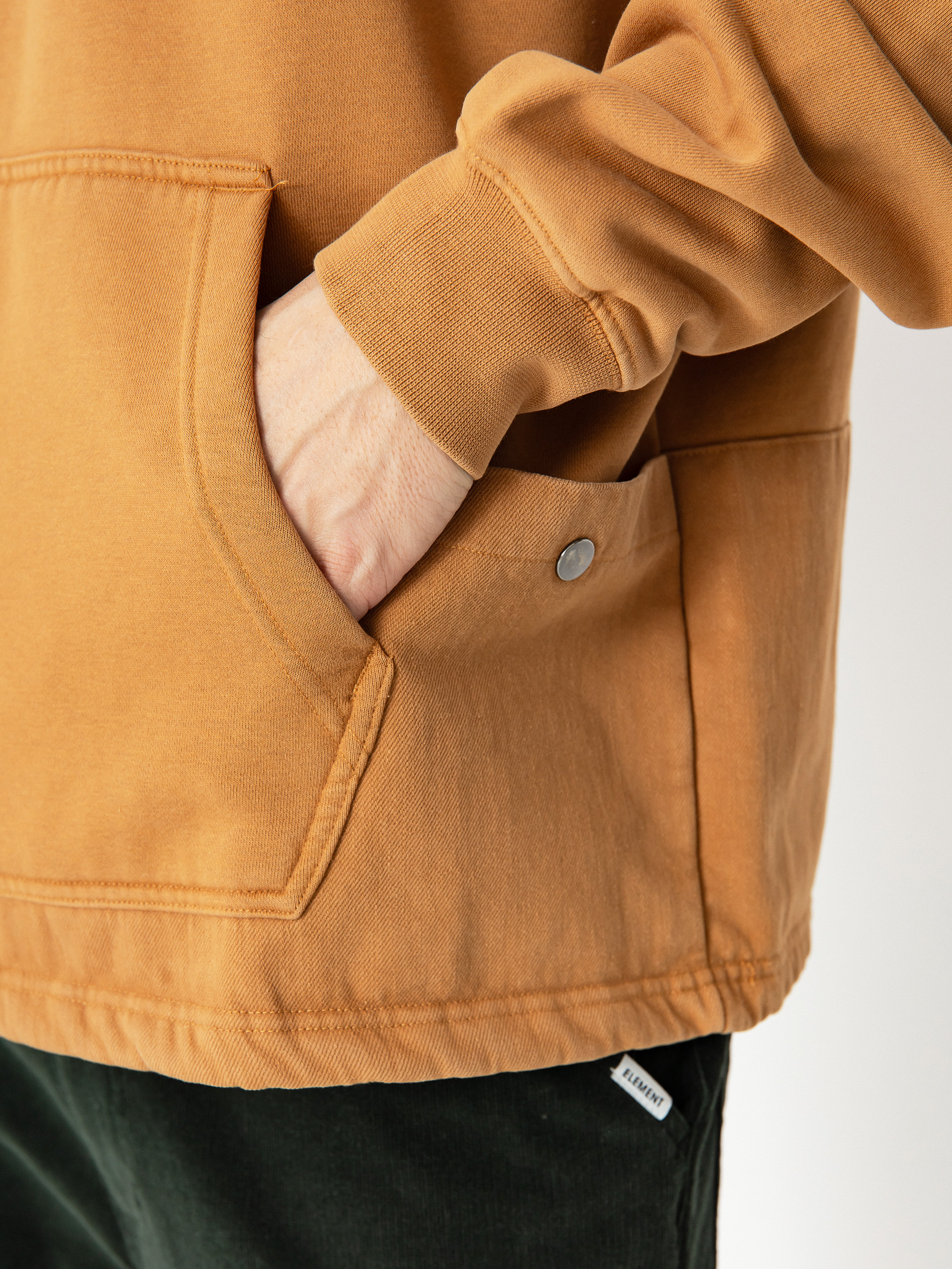 Kapucnis pulóver DC No 94 Worker HD (chipmunk)