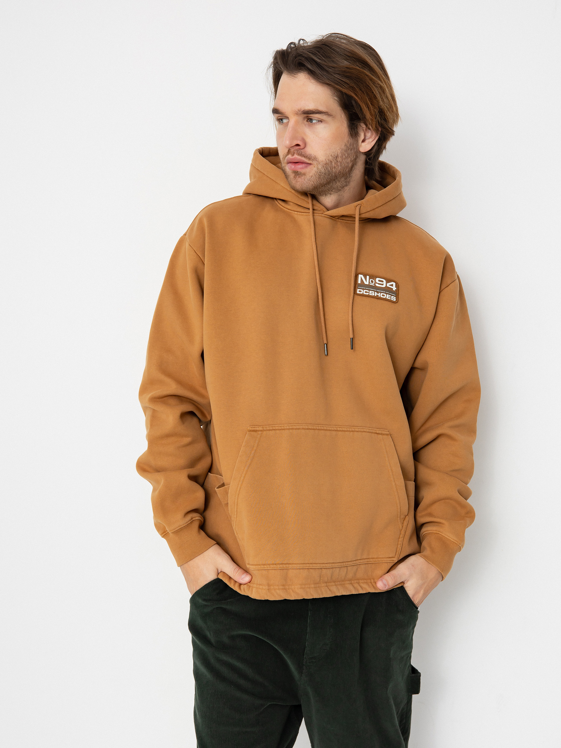 Kapucnis pulóver DC No 94 Worker HD (chipmunk)
