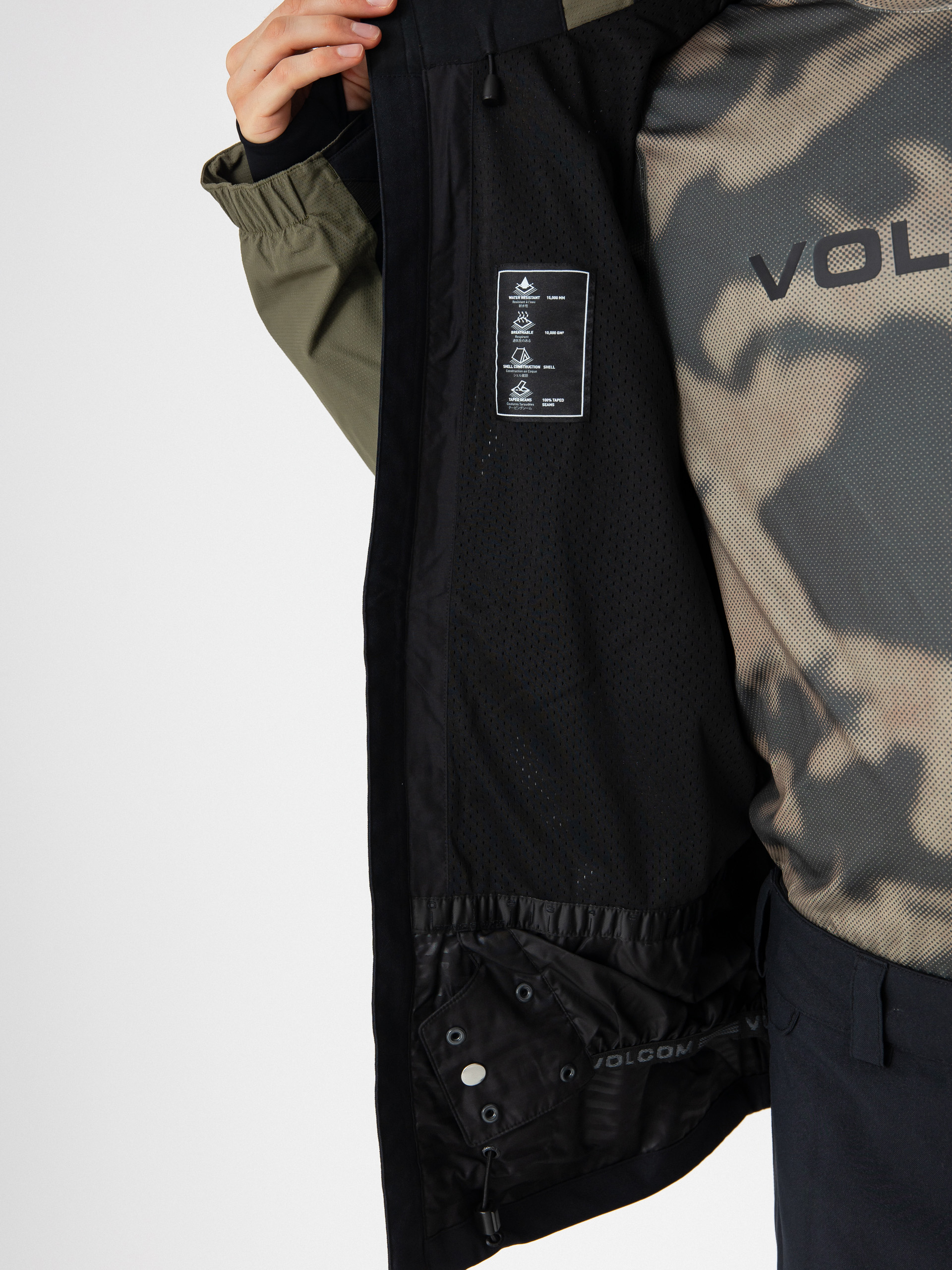 Férfi Snowboard dzseki Volcom V.Co Wfo (black)