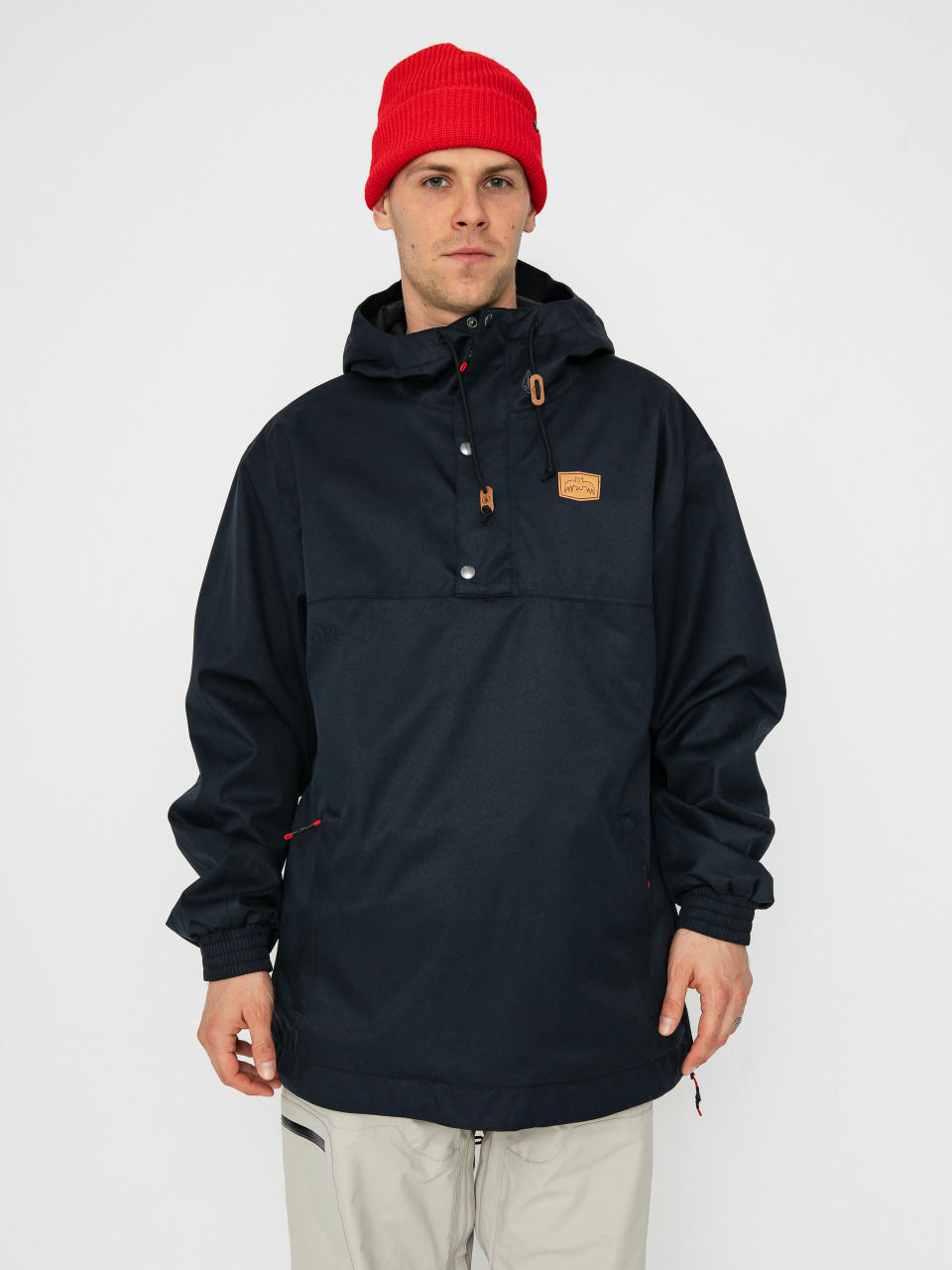 Férfi Snowboard dzseki Volcom Longo 20K Pullover (black)