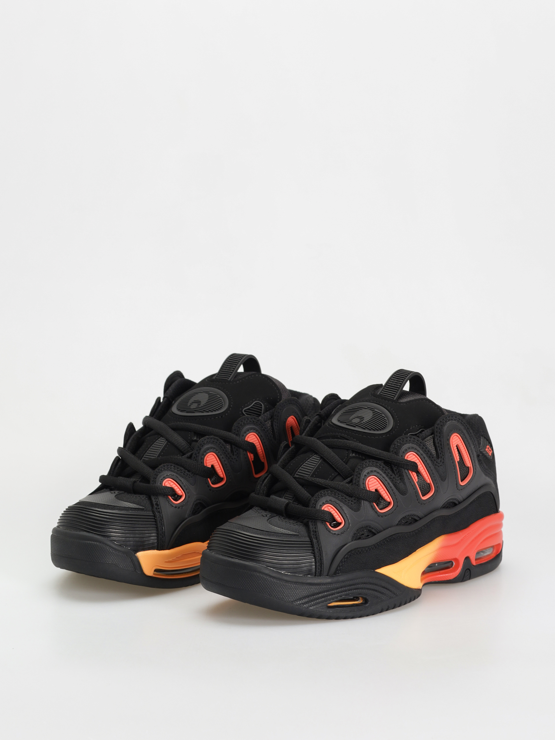 Osiris D3 2001 Cipők (black/orange/black)