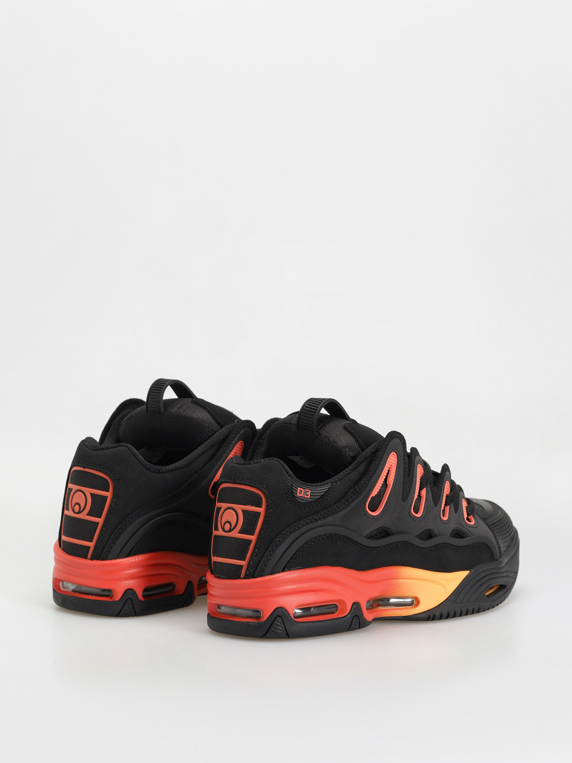 Osiris D3 2001 Cipők (black/orange/black)