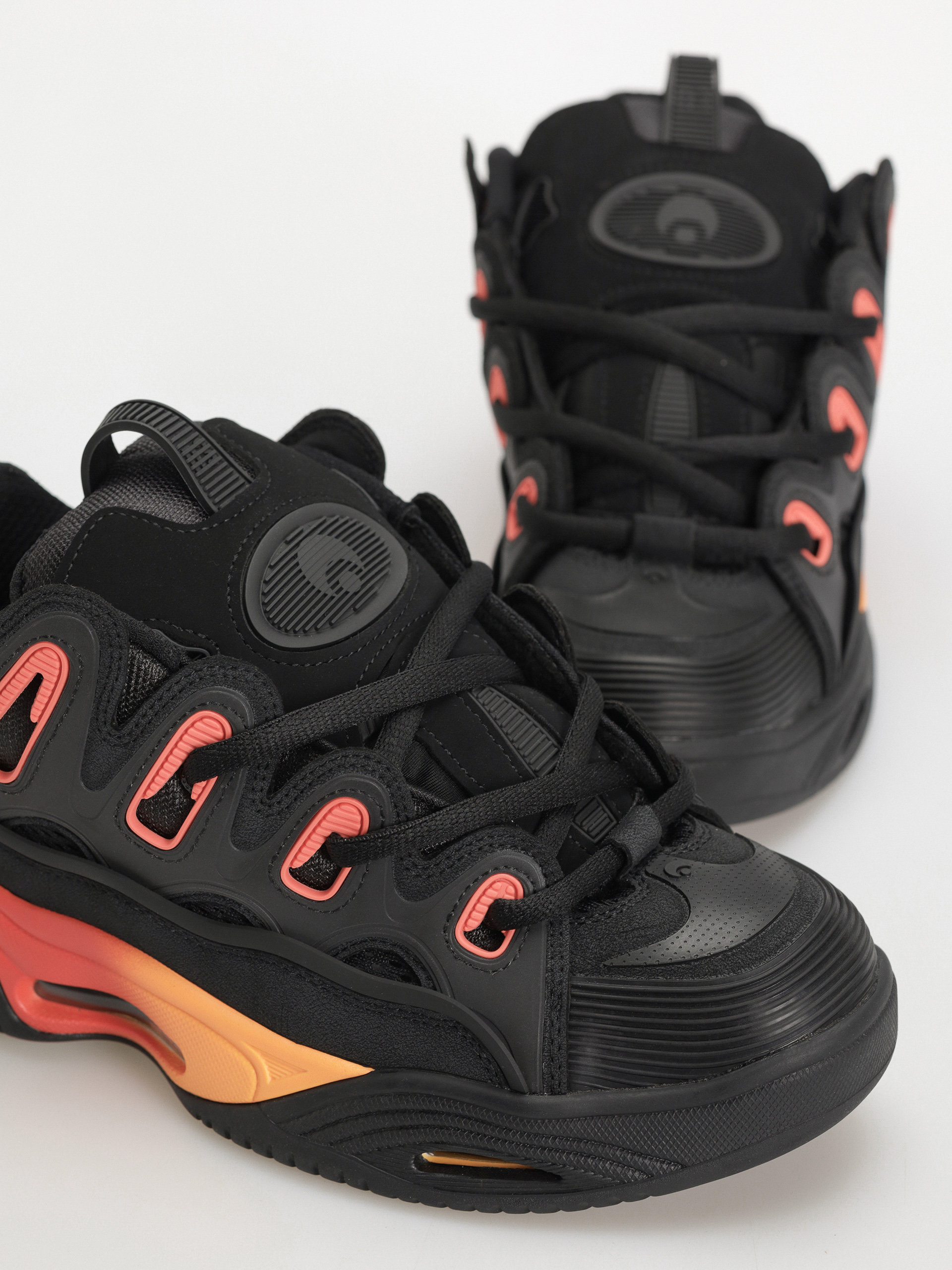 Osiris D3 2001 Cipők (black/orange/black)