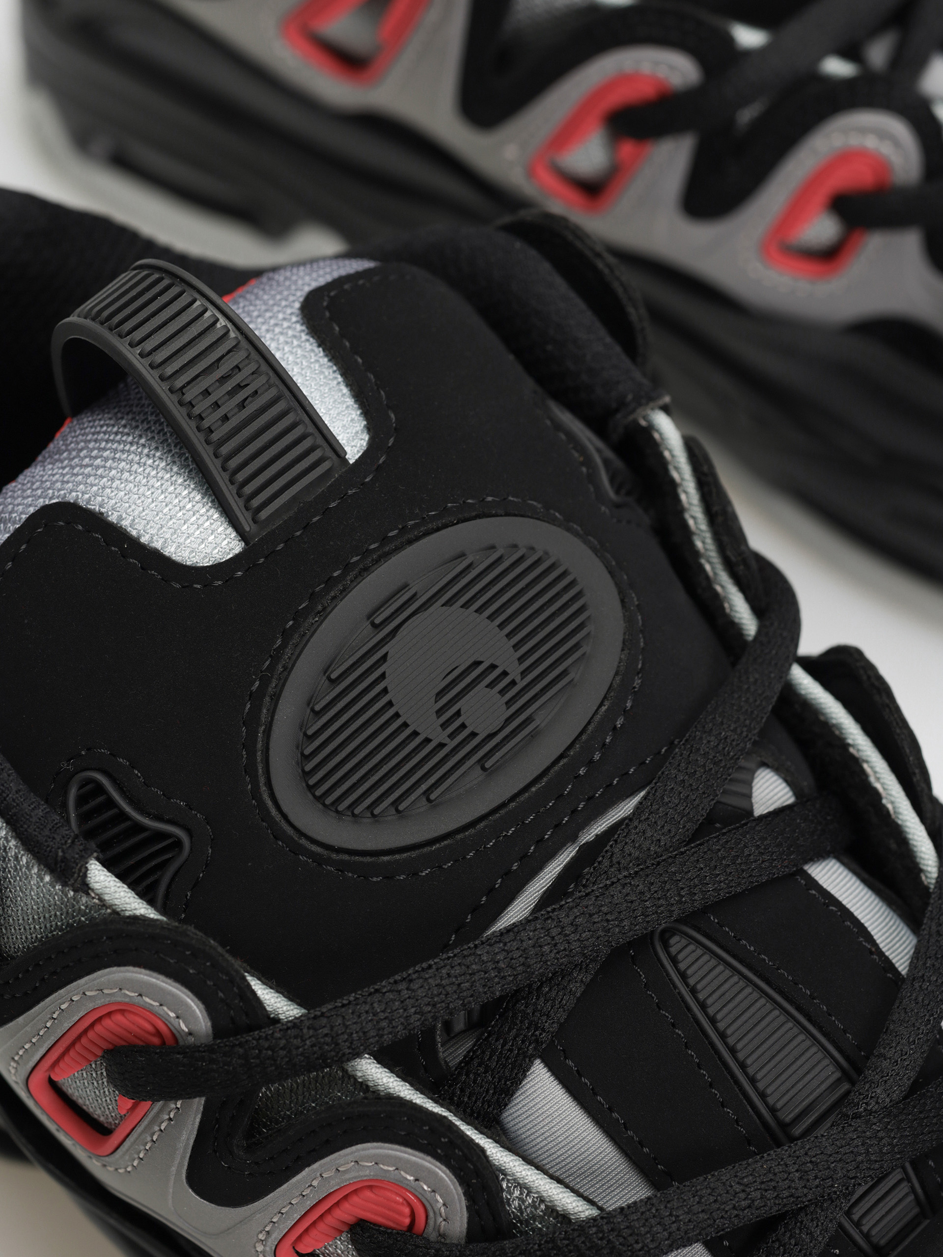 Osiris D3 2001 Cipők (blk/lt.gry/red)