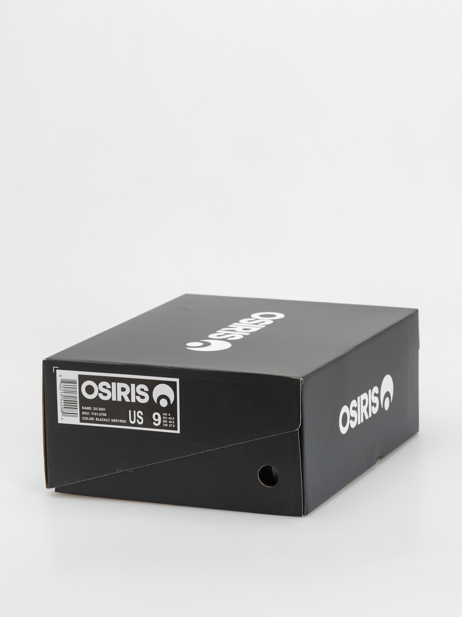 Osiris D3 2001 Cipők (blk/lt.gry/red)