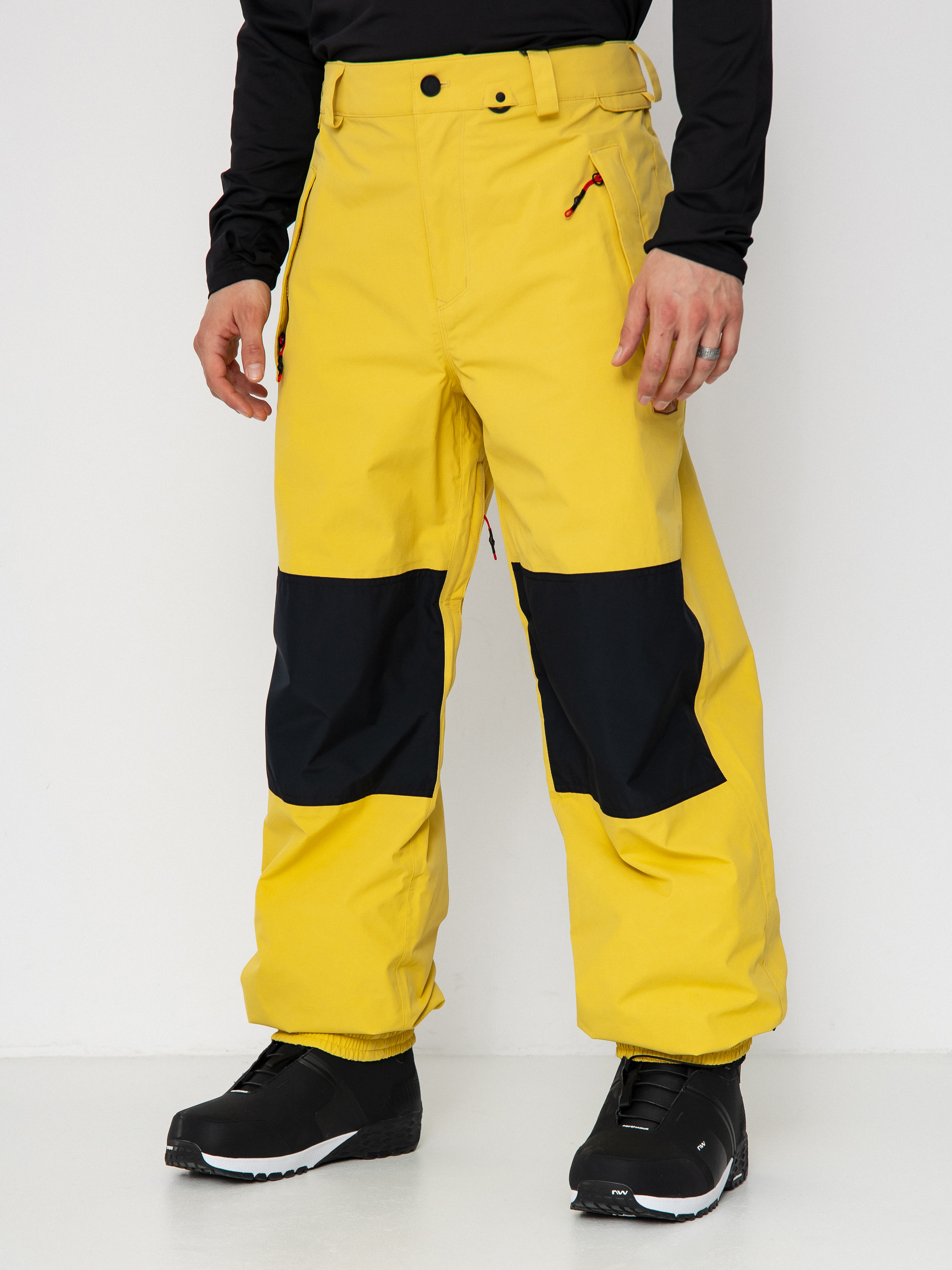 Férfi Snowboard nadrág Volcom Longo Gore Tex (dark yellow)