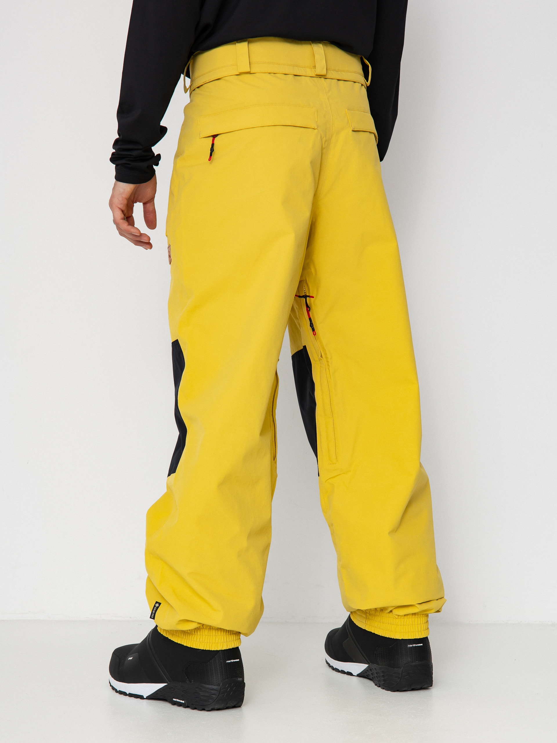 Férfi Snowboard nadrág Volcom Longo Gore Tex (dark yellow)