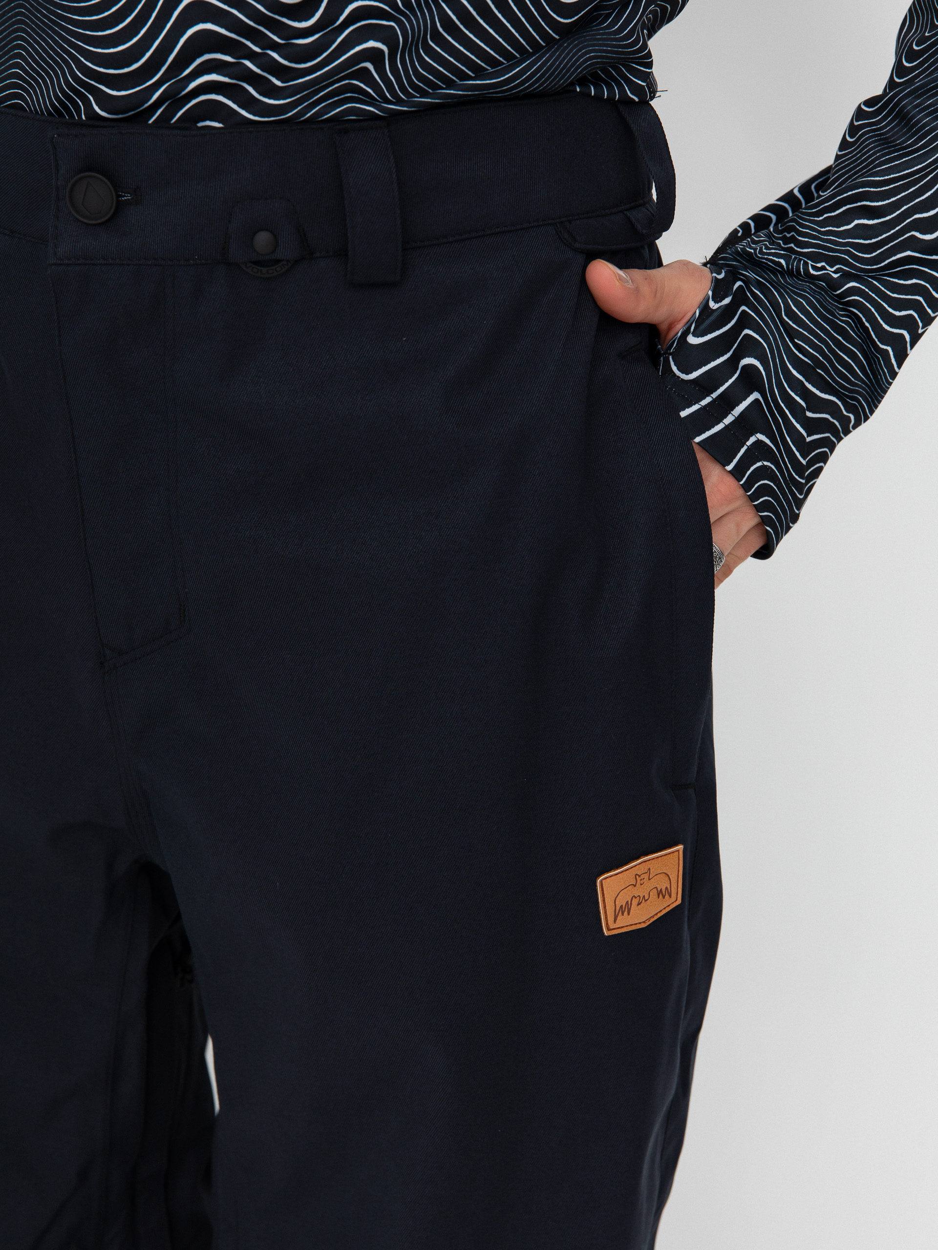 Férfi Snowboard nadrág Volcom Arthur 20K (black)