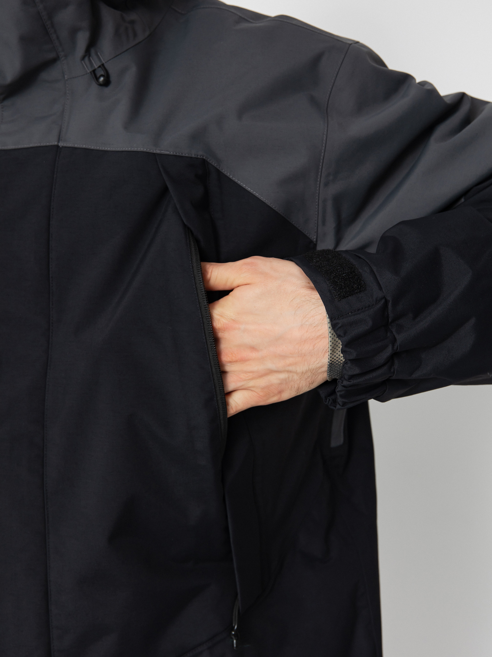 Férfi Snowboard dzseki Vans Mte Hellbound (black/asphalt)