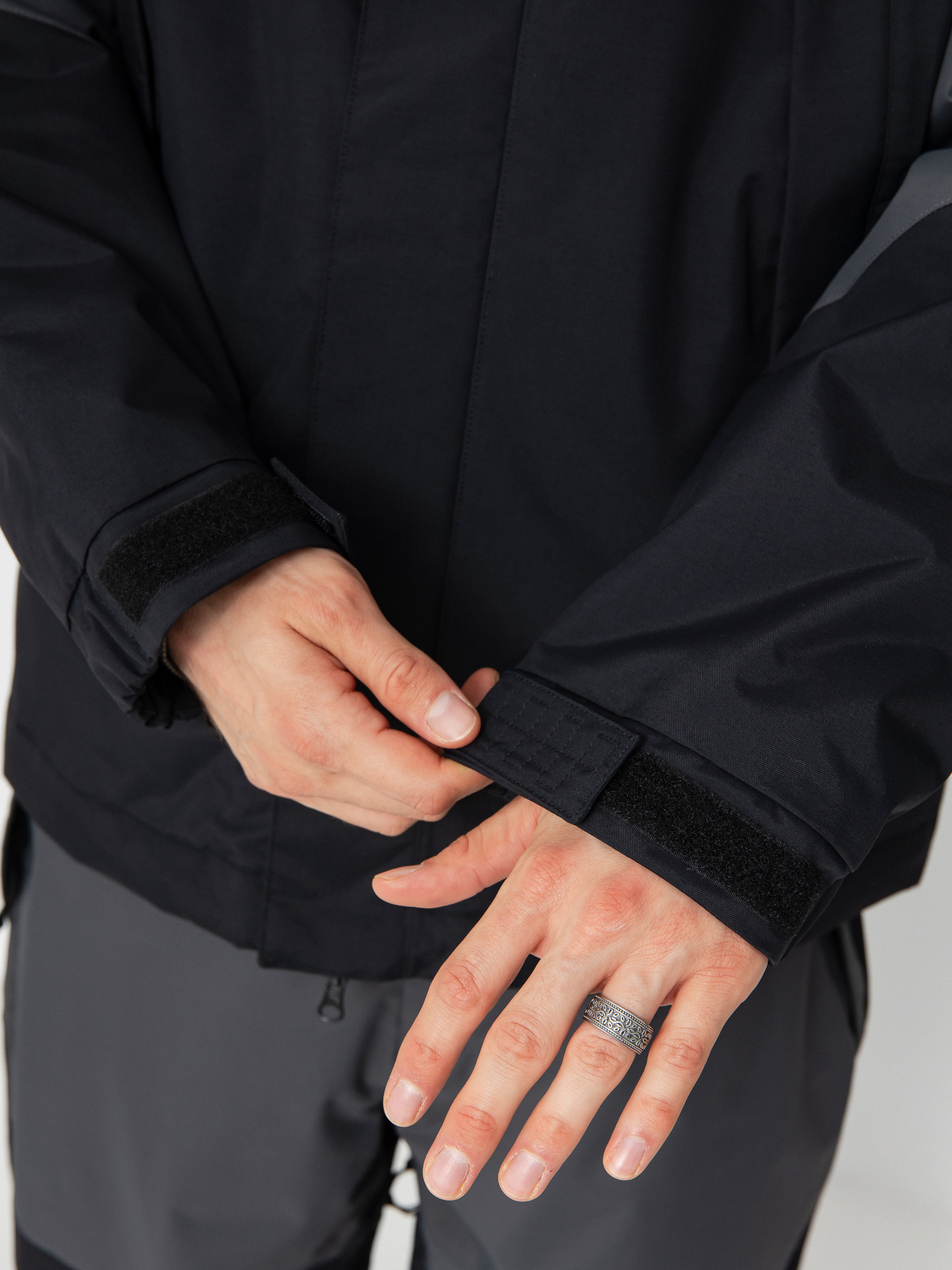 Férfi Snowboard dzseki Vans Mte Hellbound (black/asphalt)