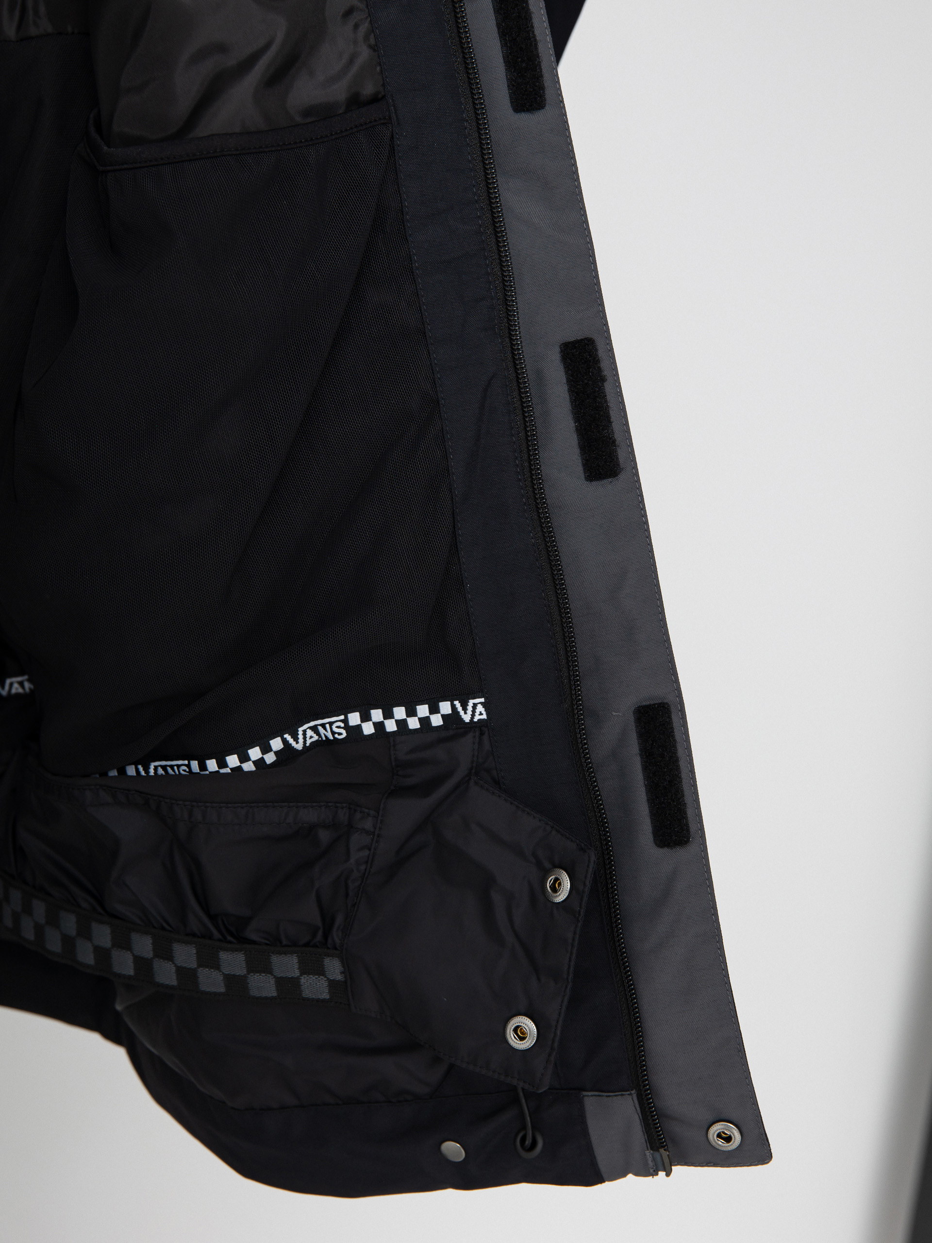 Férfi Snowboard dzseki Vans Mte Hellbound (black/asphalt)