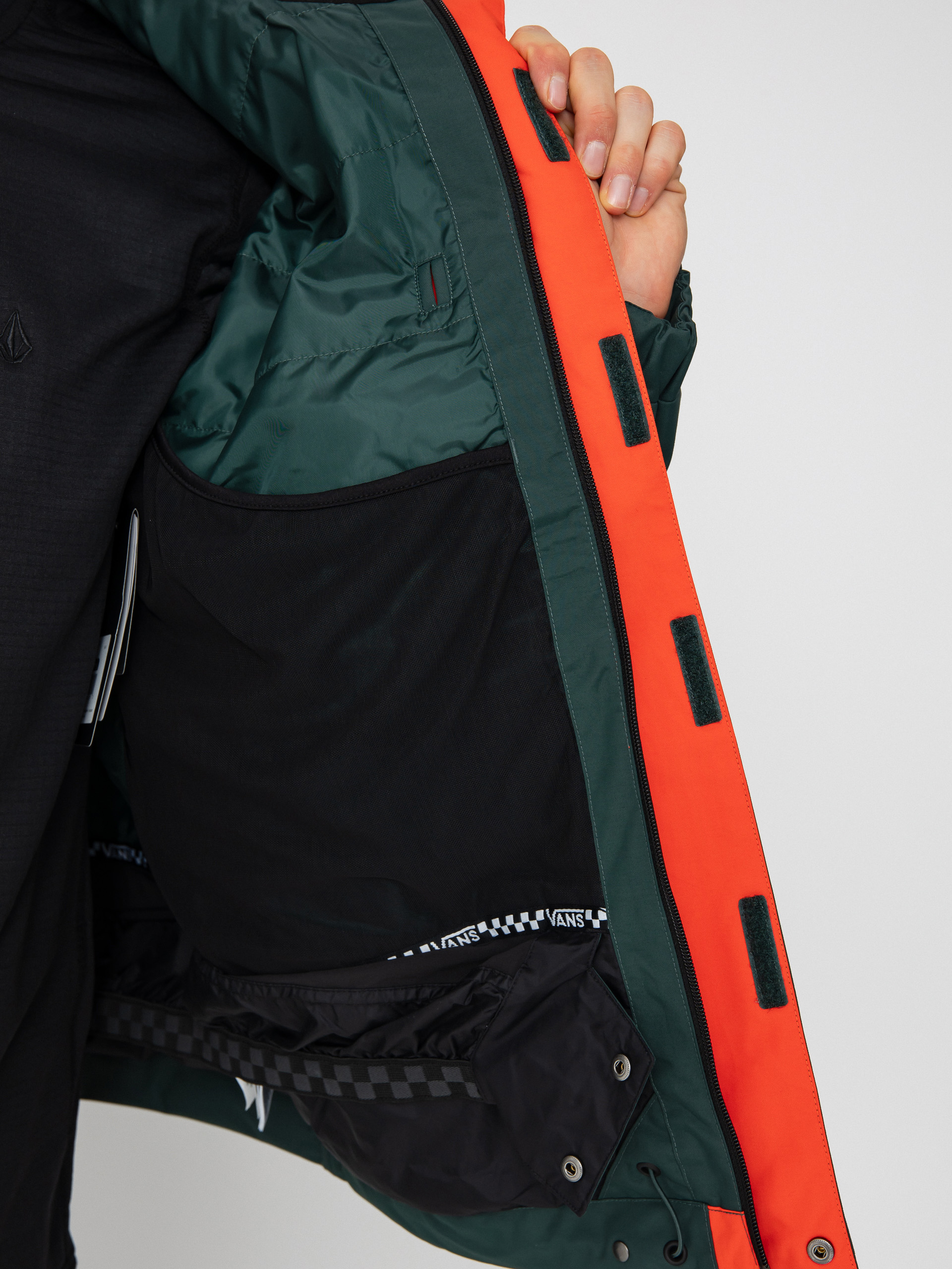 Férfi Snowboard dzseki Vans Mte Hellbound (fiesta/green gables)