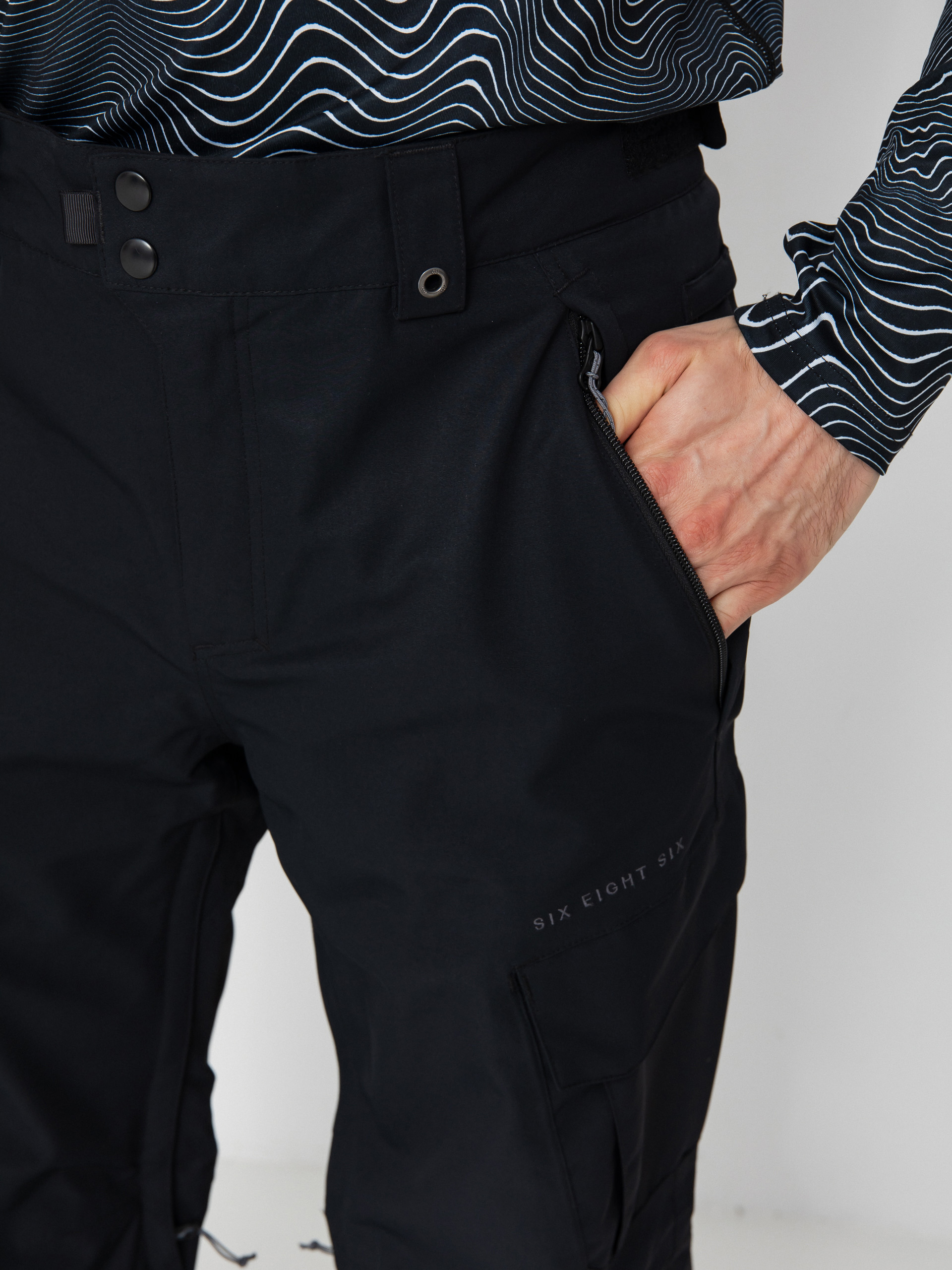 Férfi 686 Smarty 3 In 1 Cargo Snowboard nadrág (black)