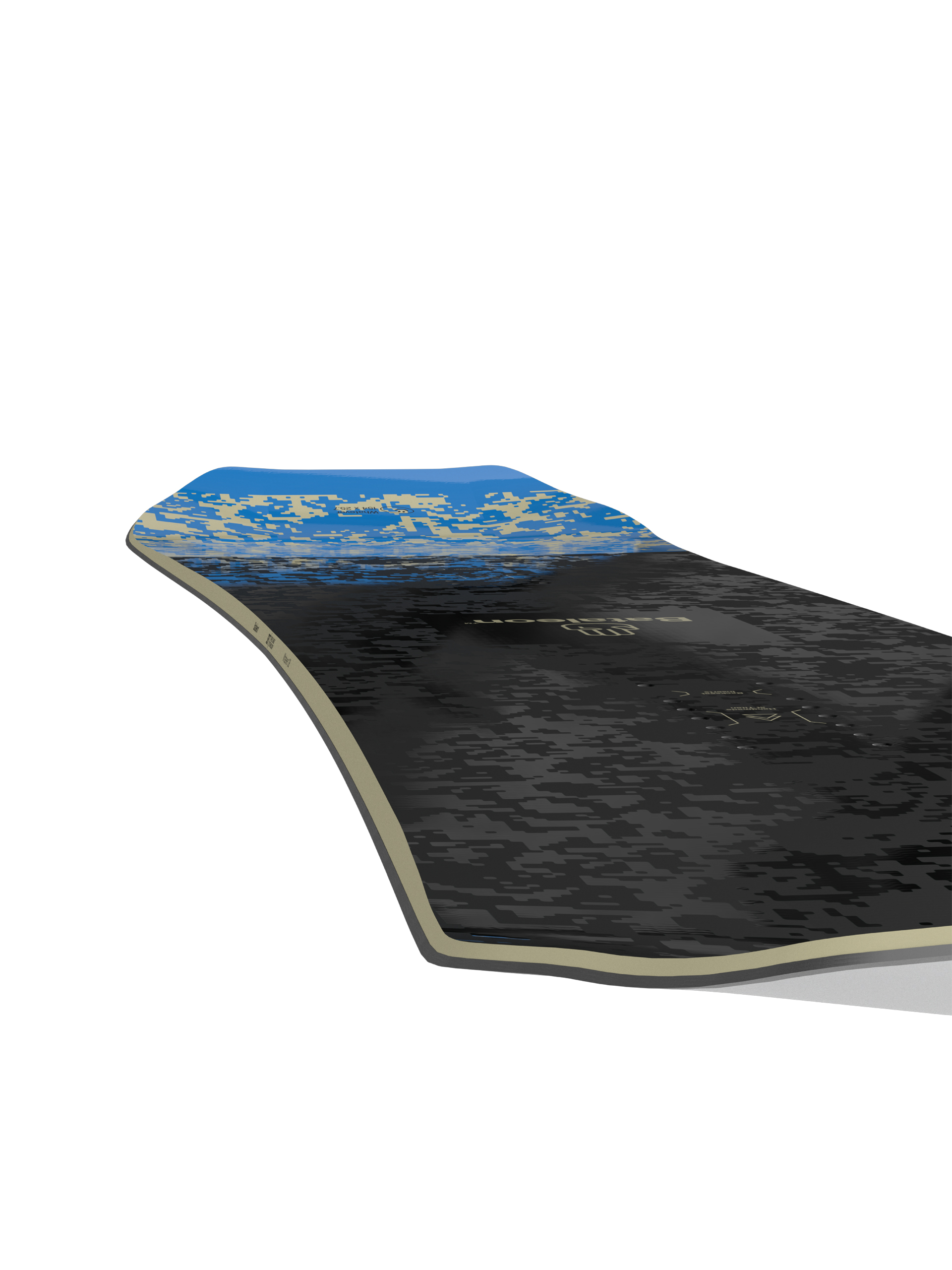 Férfi Snowboard Bataleon Whatever (black/white/blue)