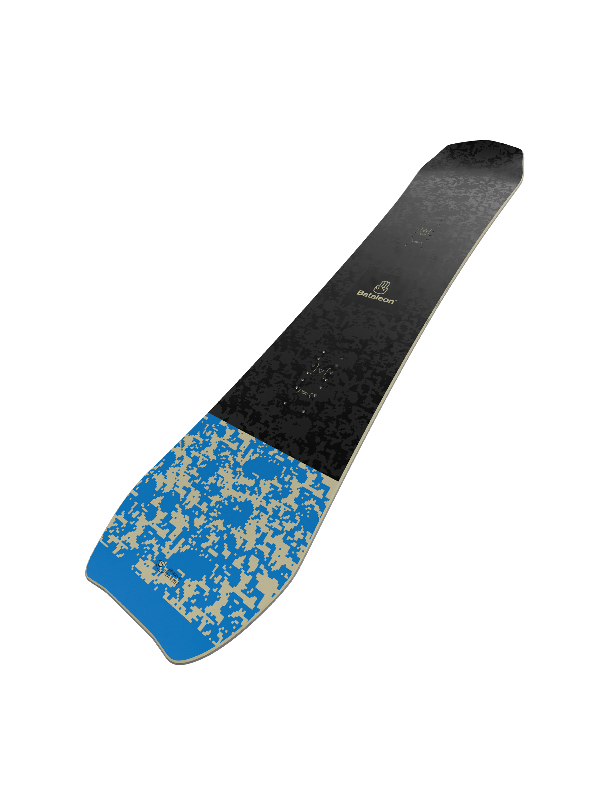 Férfi Snowboard Bataleon Whatever (black/white/blue)