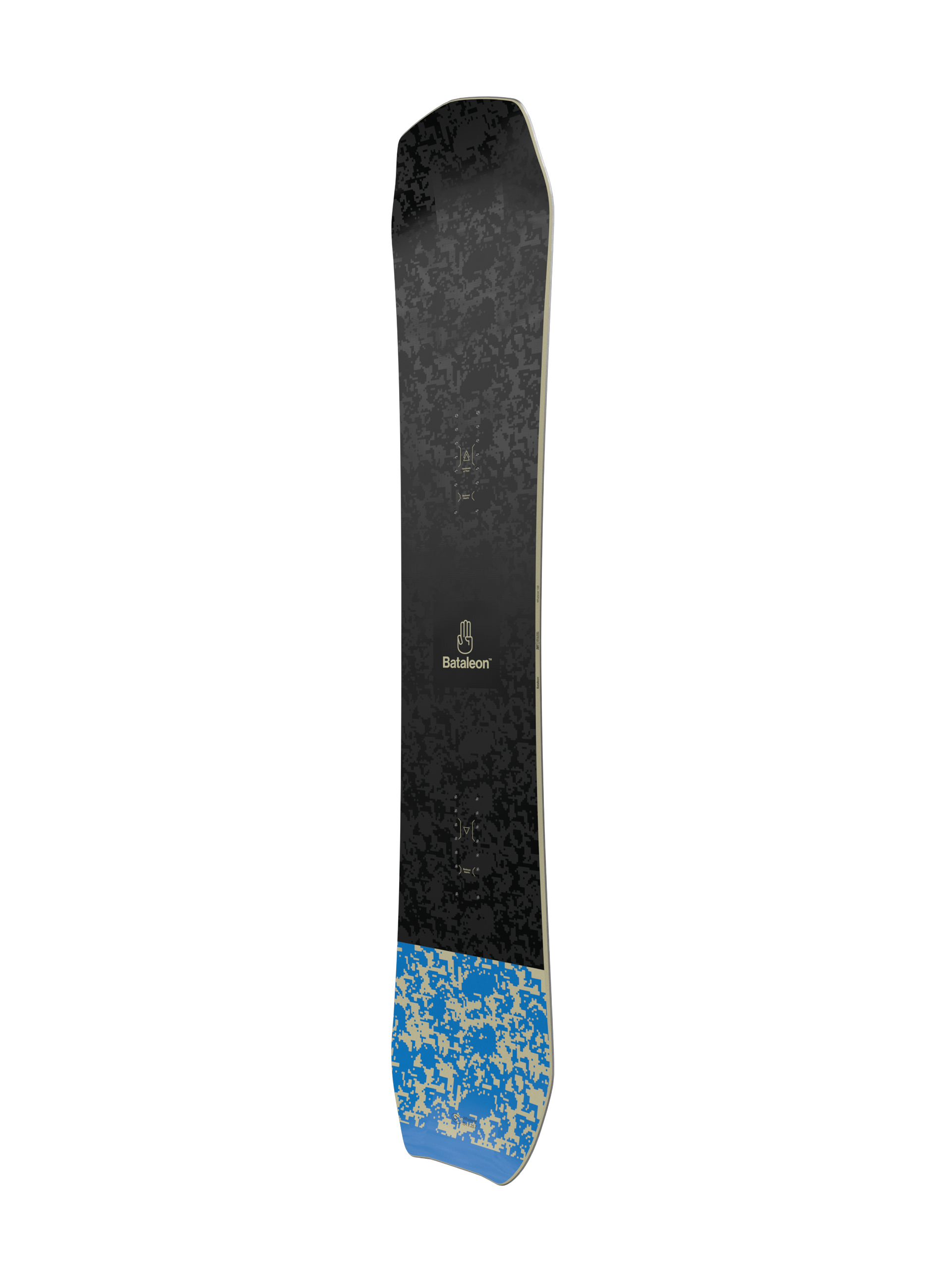 Férfi Snowboard Bataleon Whatever (black/white/blue)