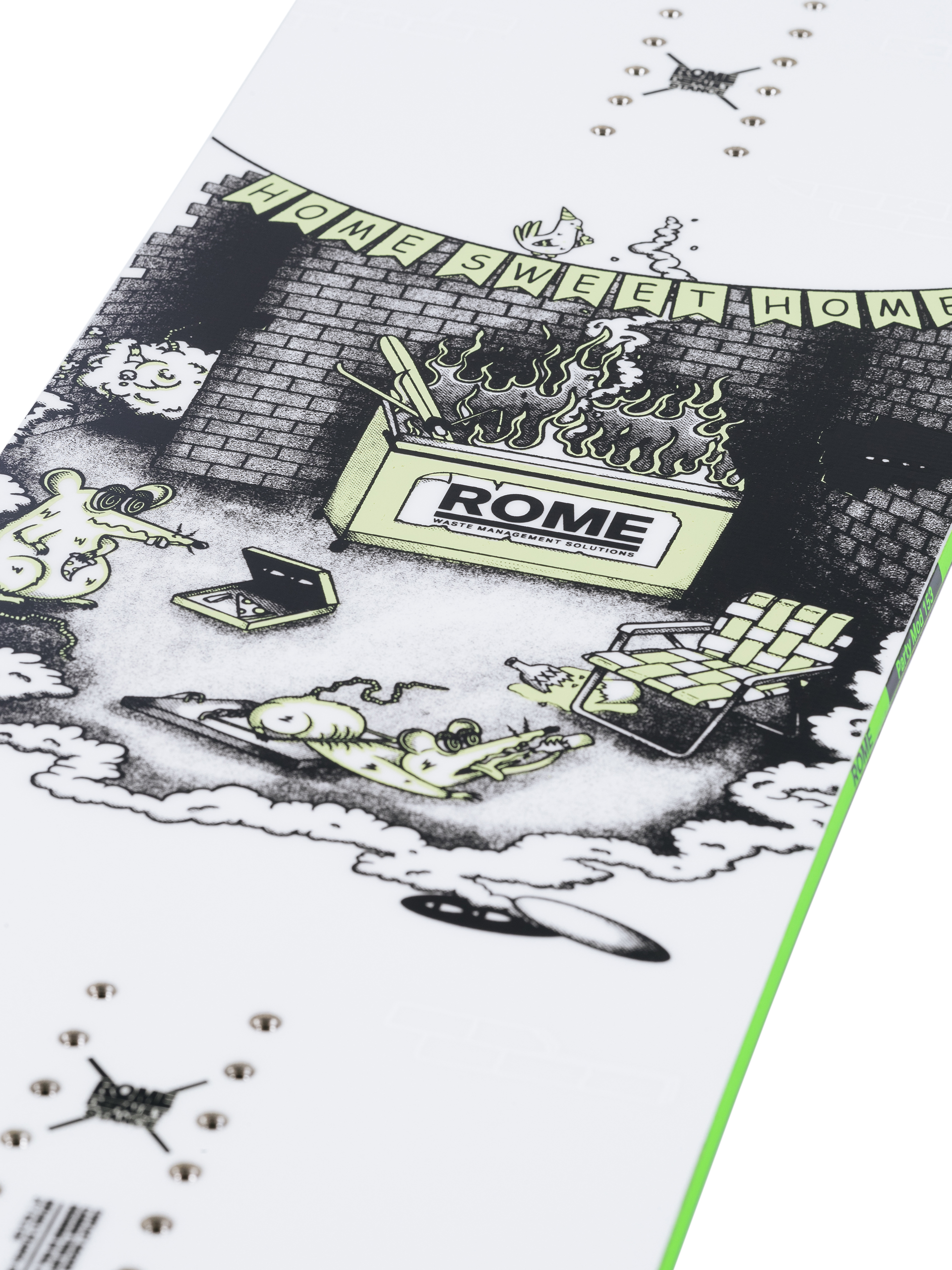 Férfi Snowboard Rome Party Mod