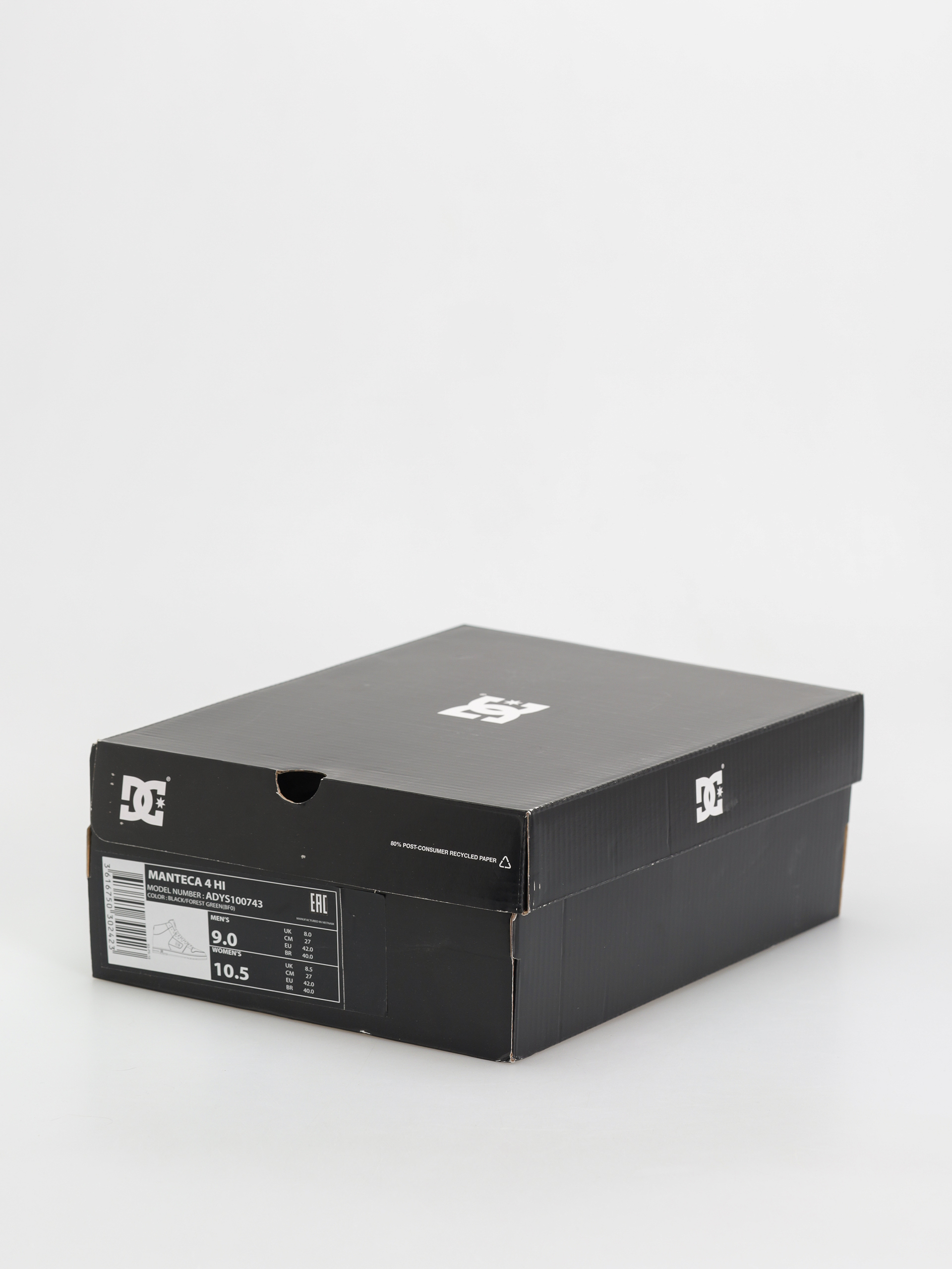 DC Manteca 4 Hi Cipők (black/forest green)