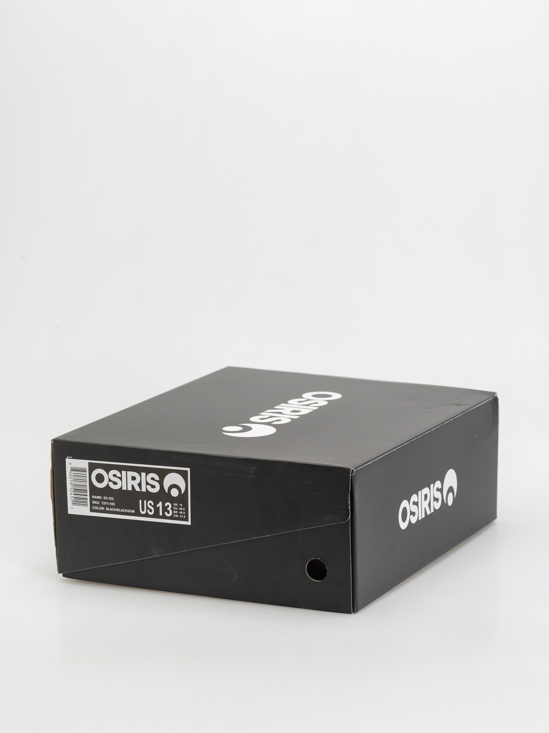 Cipők Osiris D3 OG (black/black/gum)