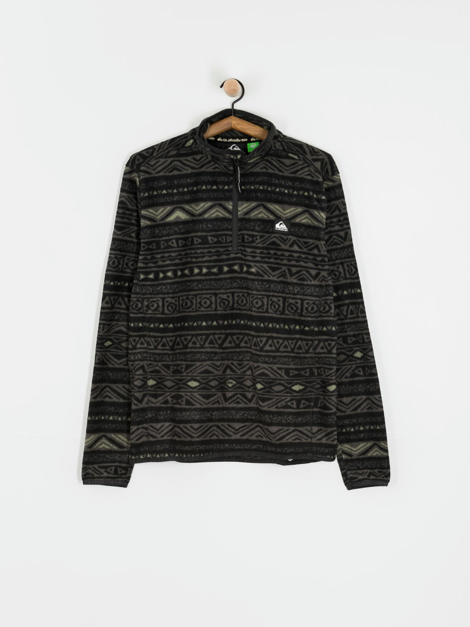 Quiksilver Aker Polár pulóver (tribal heritage blk)