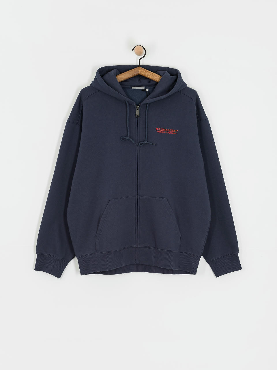 Kapucnis pulóver Carhartt WIP Runaway ZHD (blue/vermillion)