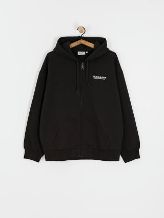 Kapucnis pulóver Carhartt WIP Runaway ZHD (black/wax)