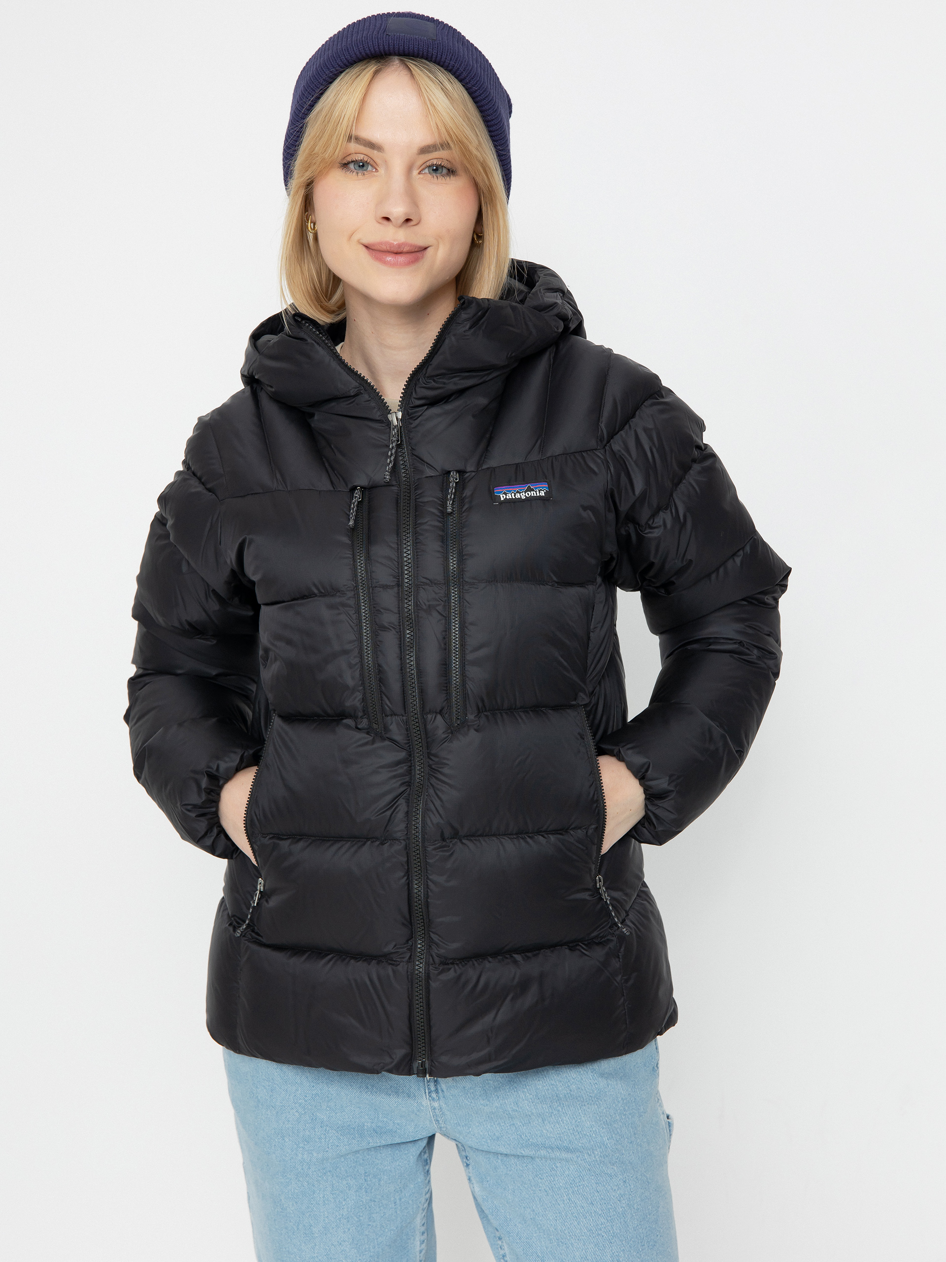 Dzseki Patagonia Fitz Roy Down HD Wmn (black)