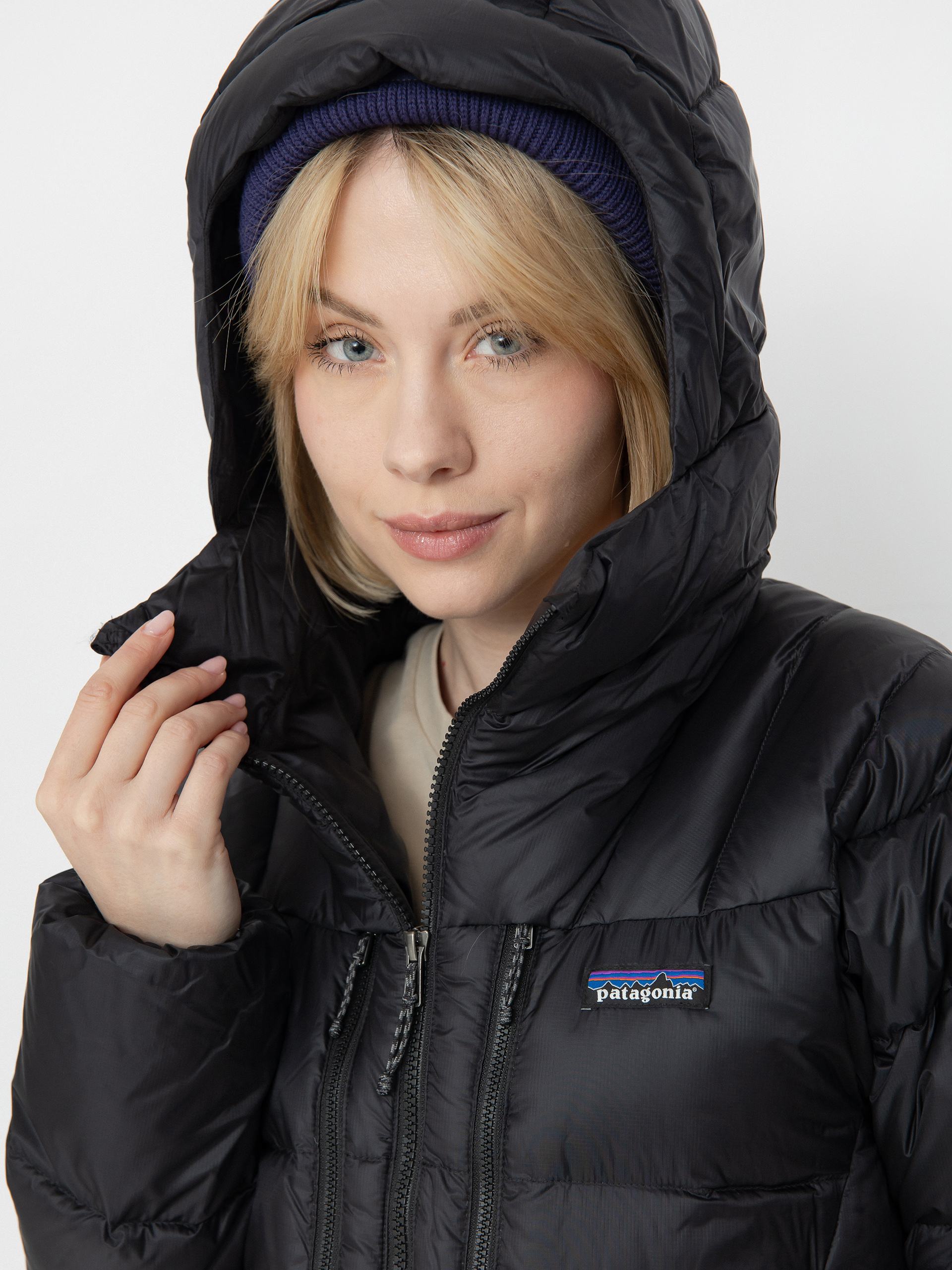 Dzseki Patagonia Fitz Roy Down HD Wmn (black)