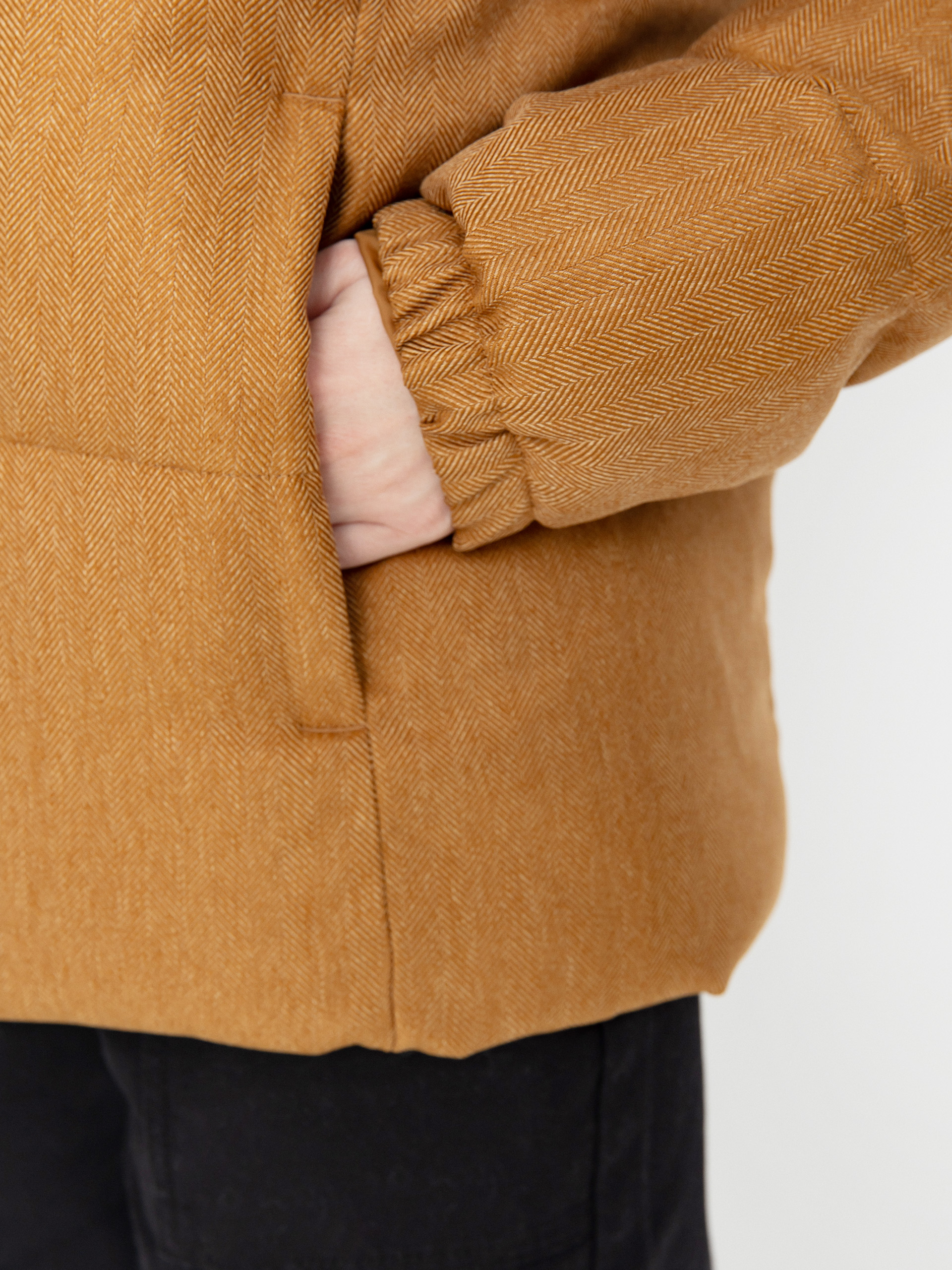 Dzseki Columbia Puffect Herringbone Wmn (camel brown her)