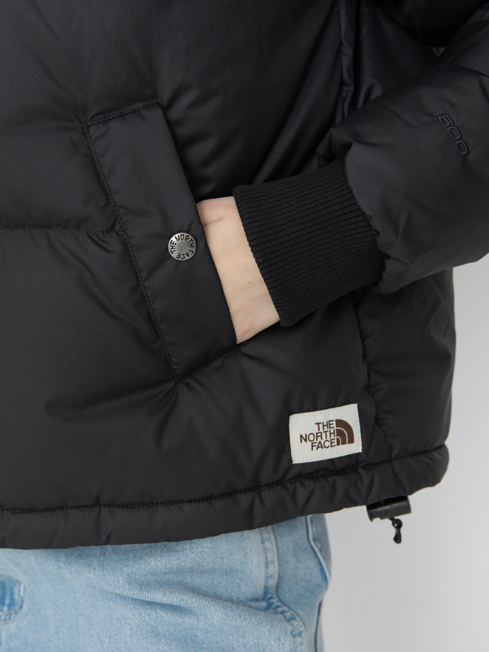 The North Face Down Paralta Puffer Dzseki Wmn (tnf black/asphalt grey)
