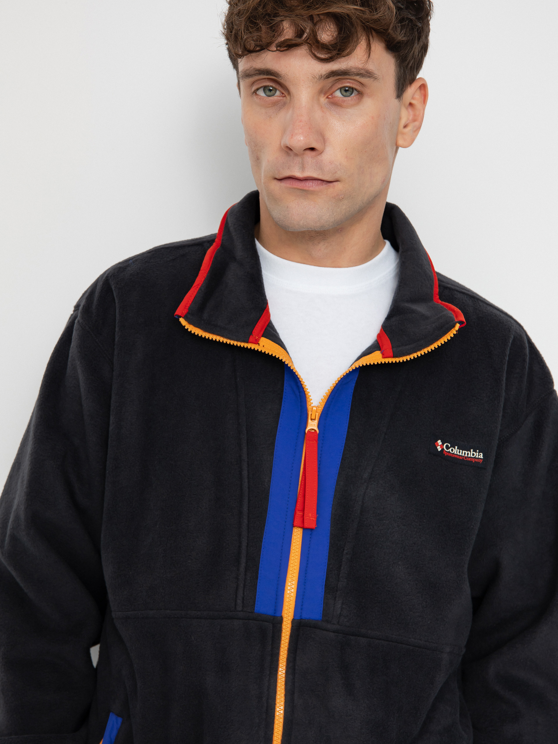 Férfi Polár pulóver Columbia Backbowl II Full Zip (black)