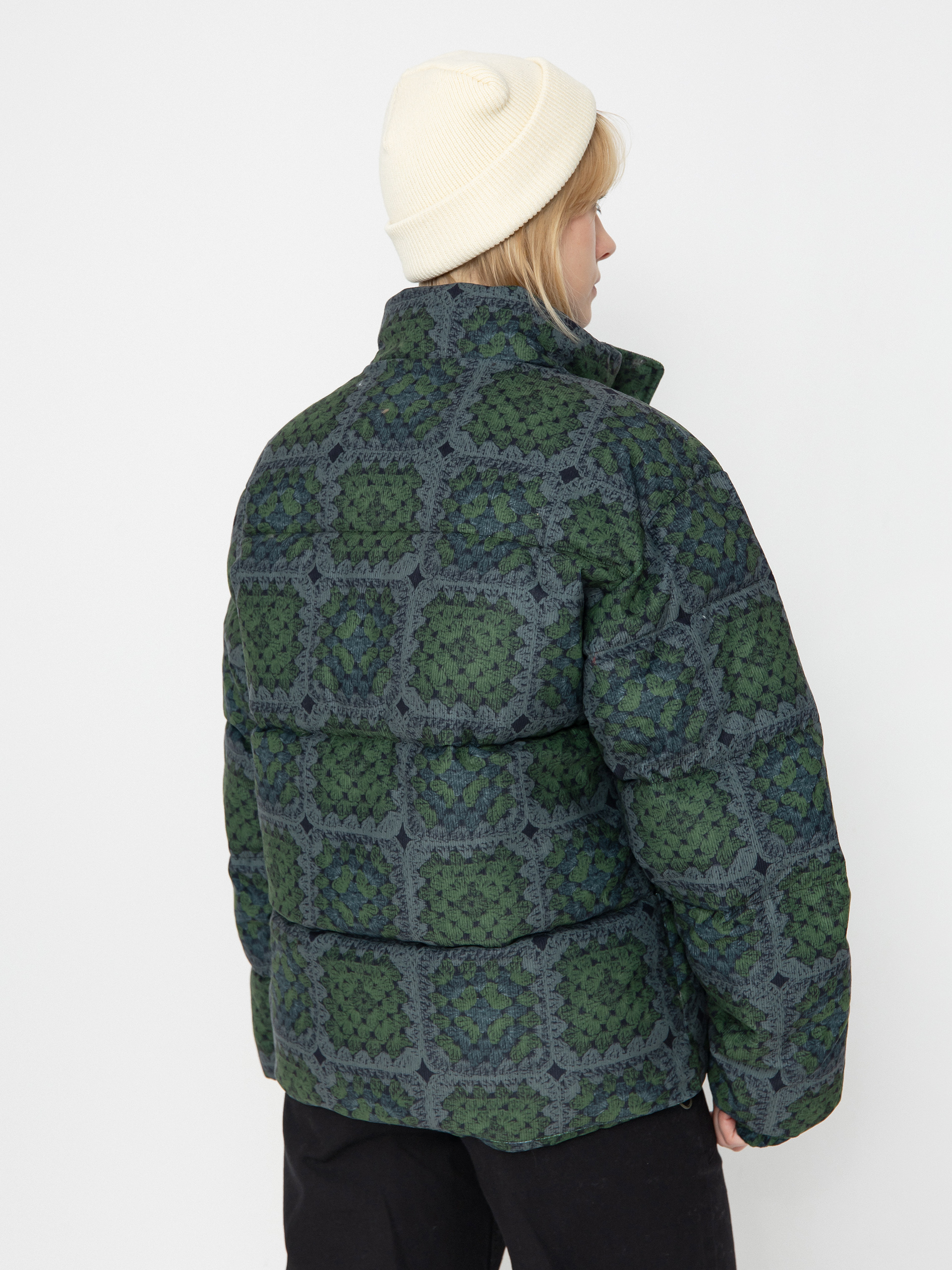 Dzseki OBEY Tappi Puffer Wmn (olive multi)