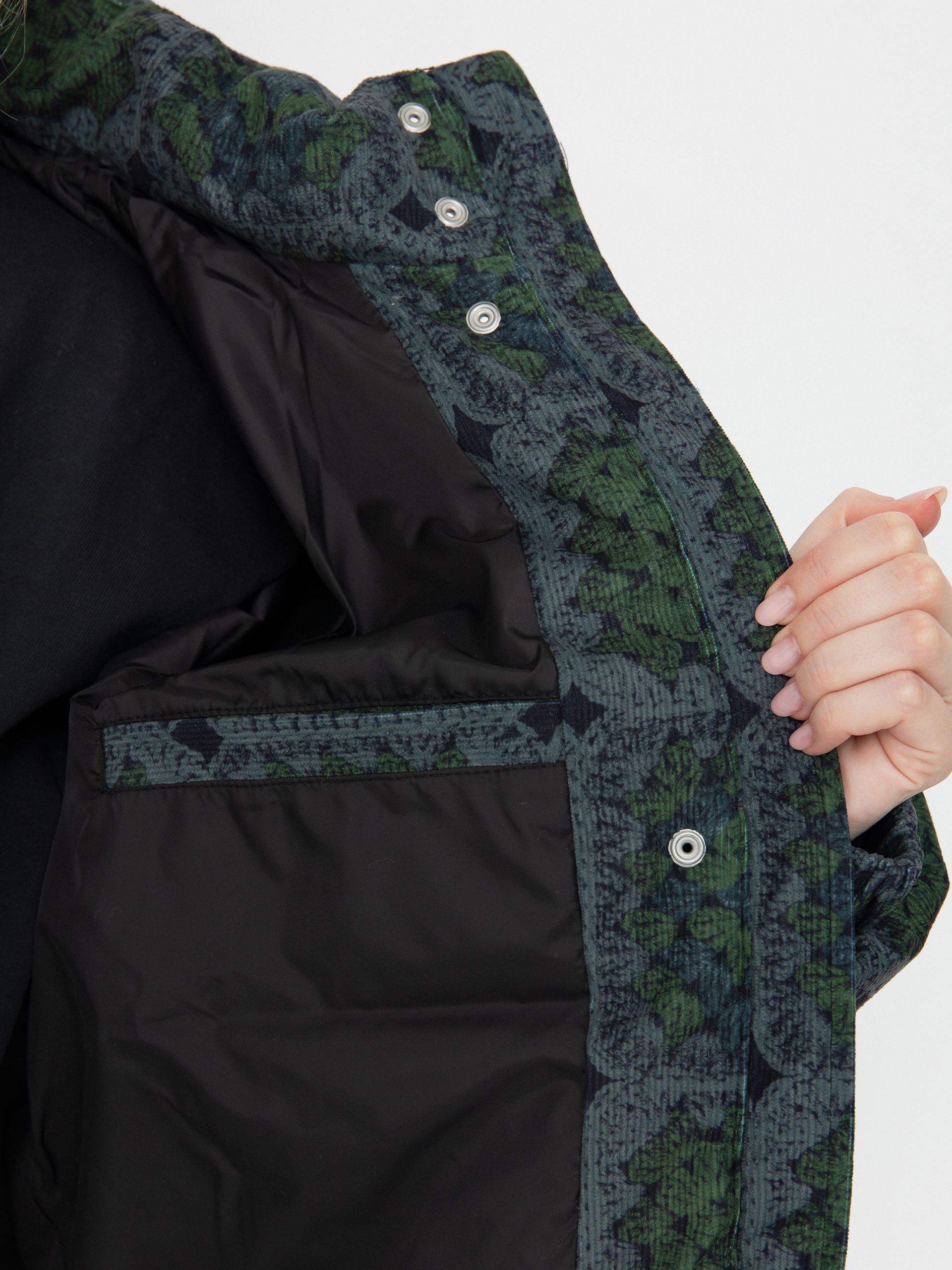 Dzseki OBEY Tappi Puffer Wmn (olive multi)