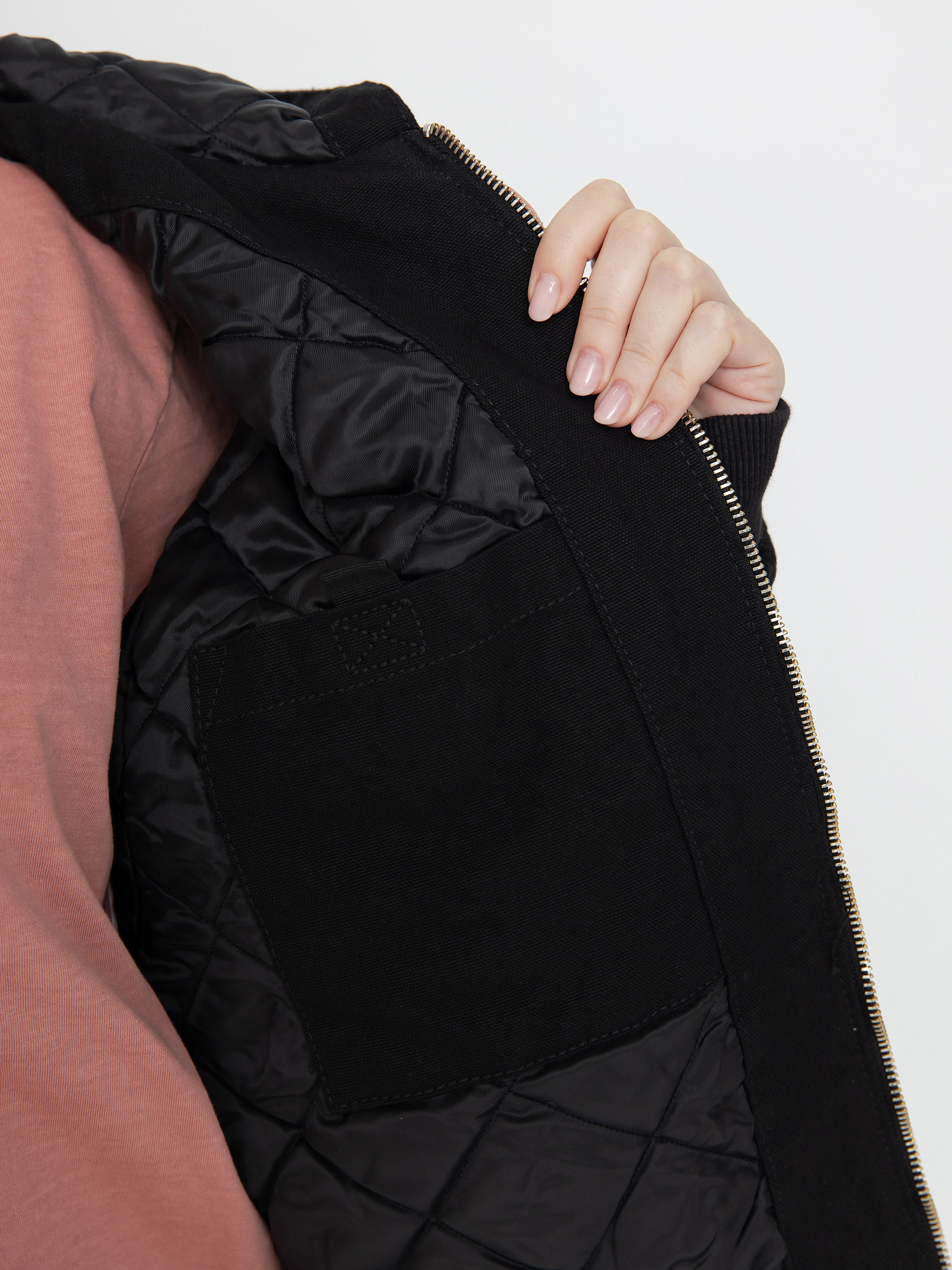 Dzseki Carhartt WIP OG Active Wmn (black rinsed canvas)