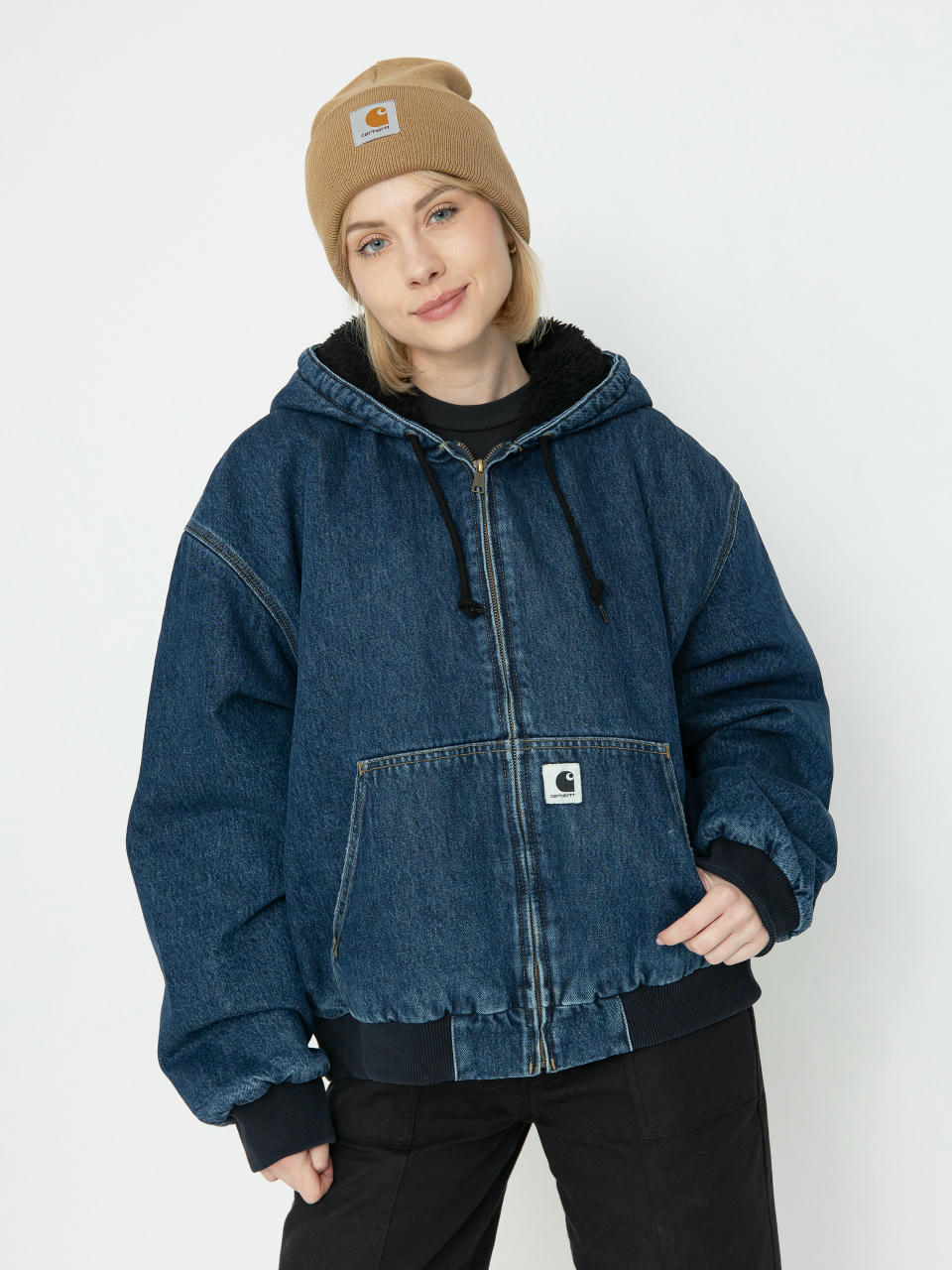 Dzseki Carhartt WIP OG Active Wmn (blue stone washed)