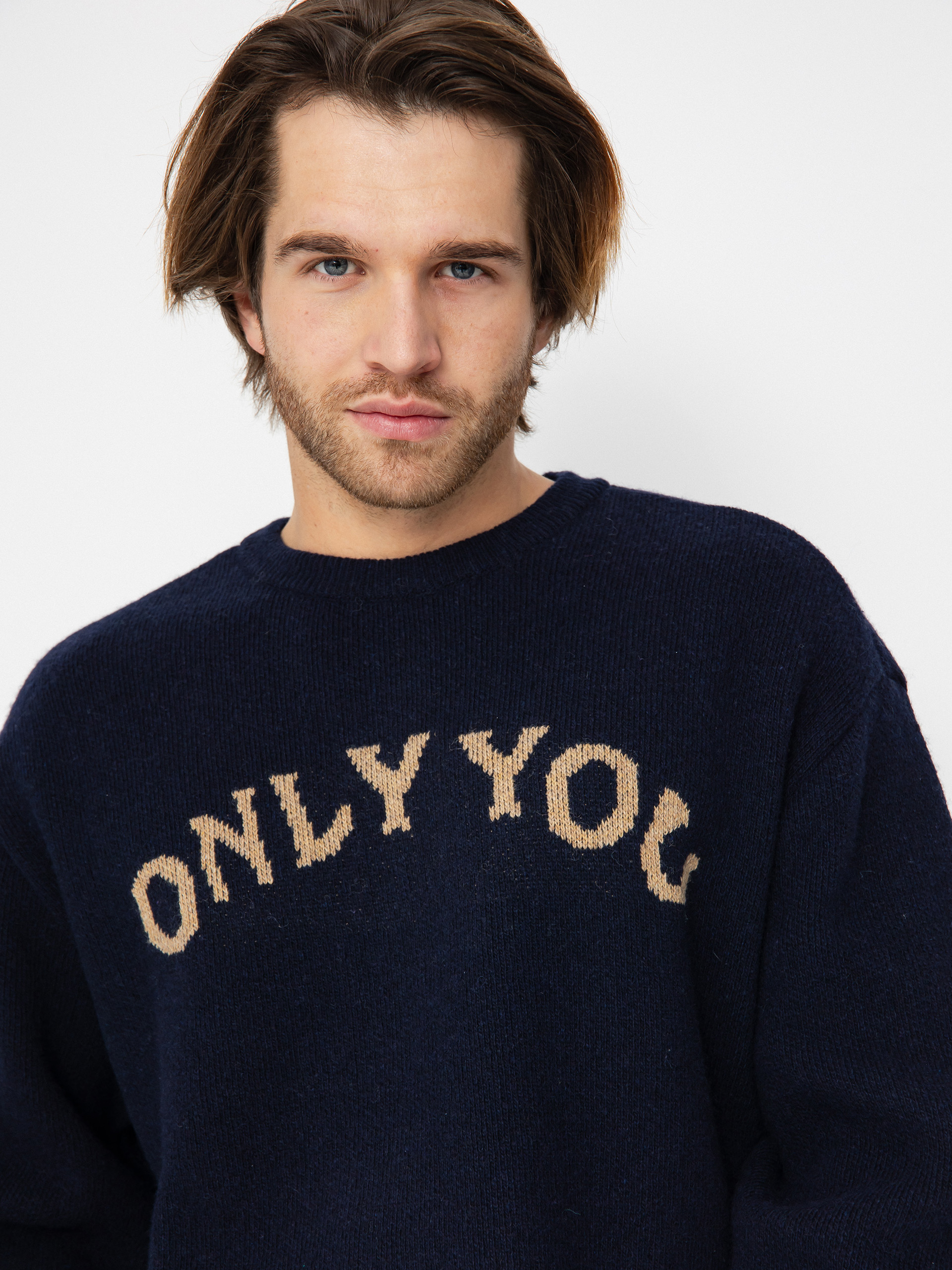 Pulóver Element Sbxe Oy Jacquard (eclipse navy)