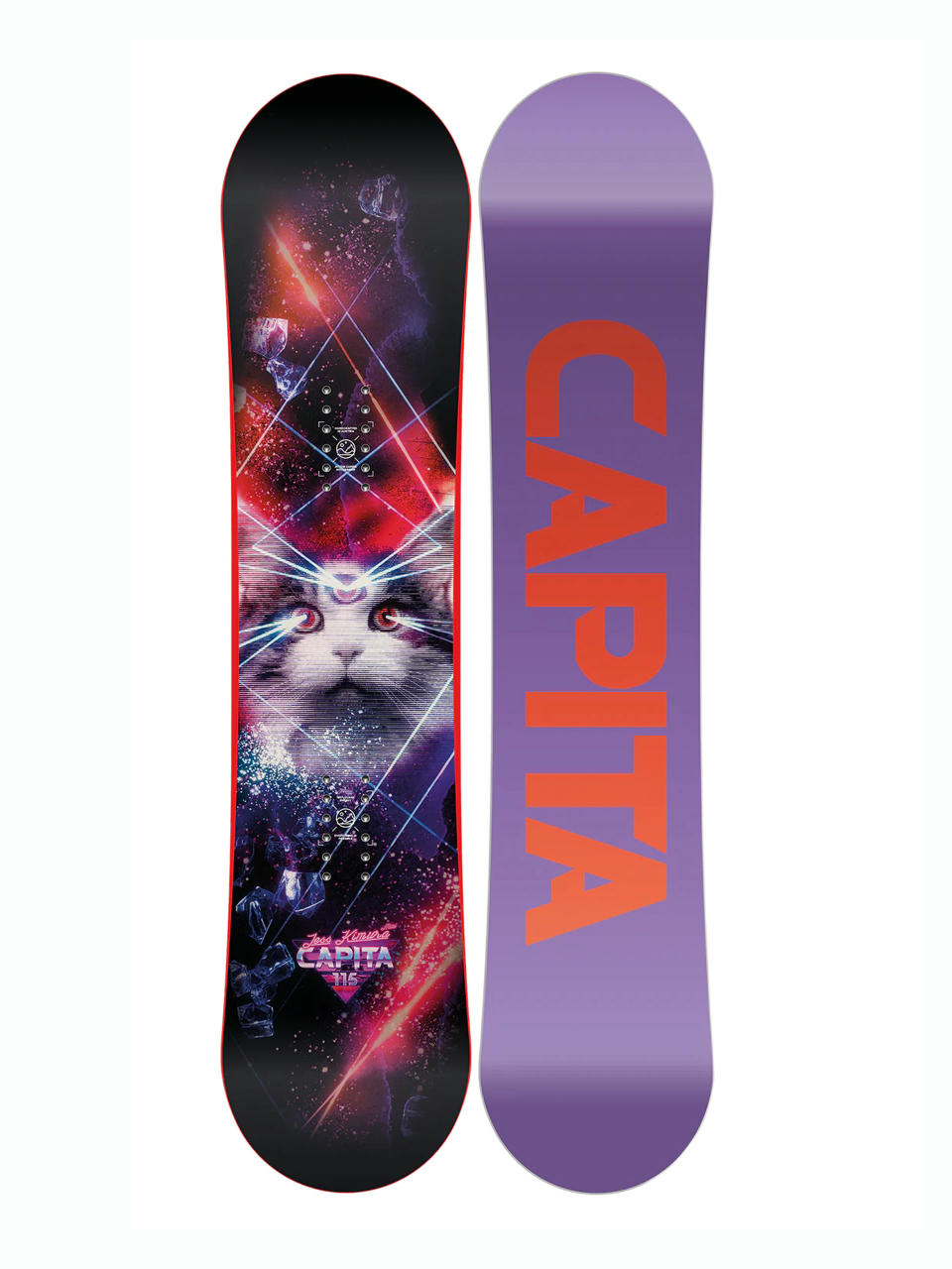 Snowboard Capita Jess Kimura Mini JR (purple/red)