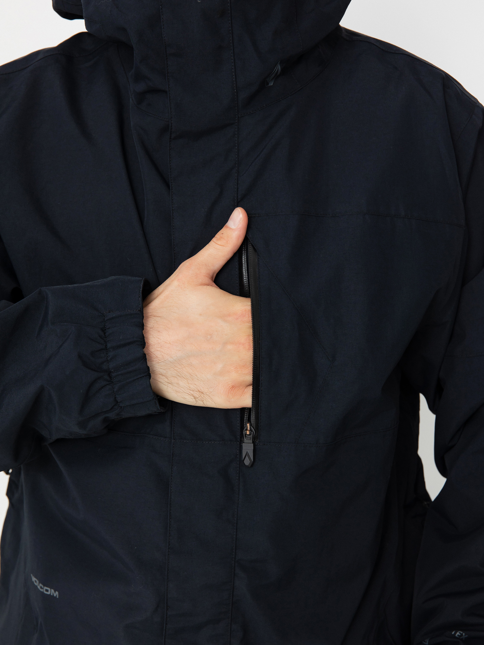 Férfi Snowboard dzseki Volcom L Ins Gore Tex (black)