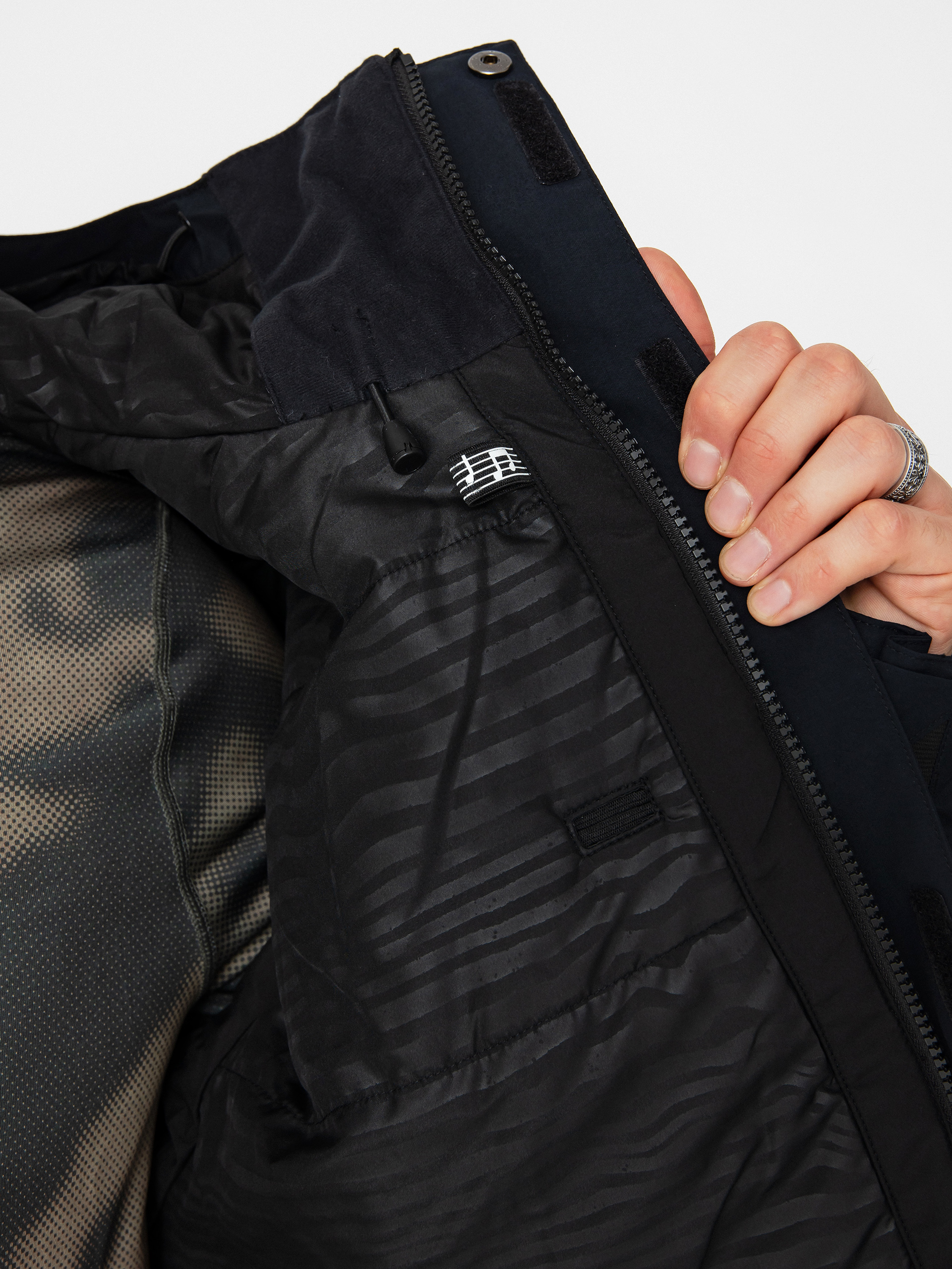 Férfi Snowboard dzseki Volcom L Ins Gore Tex (black)