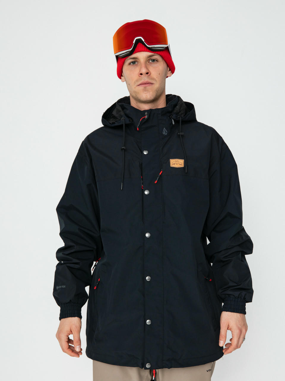 Snowboard dzseki Volcom Longo Gore Tex (black)