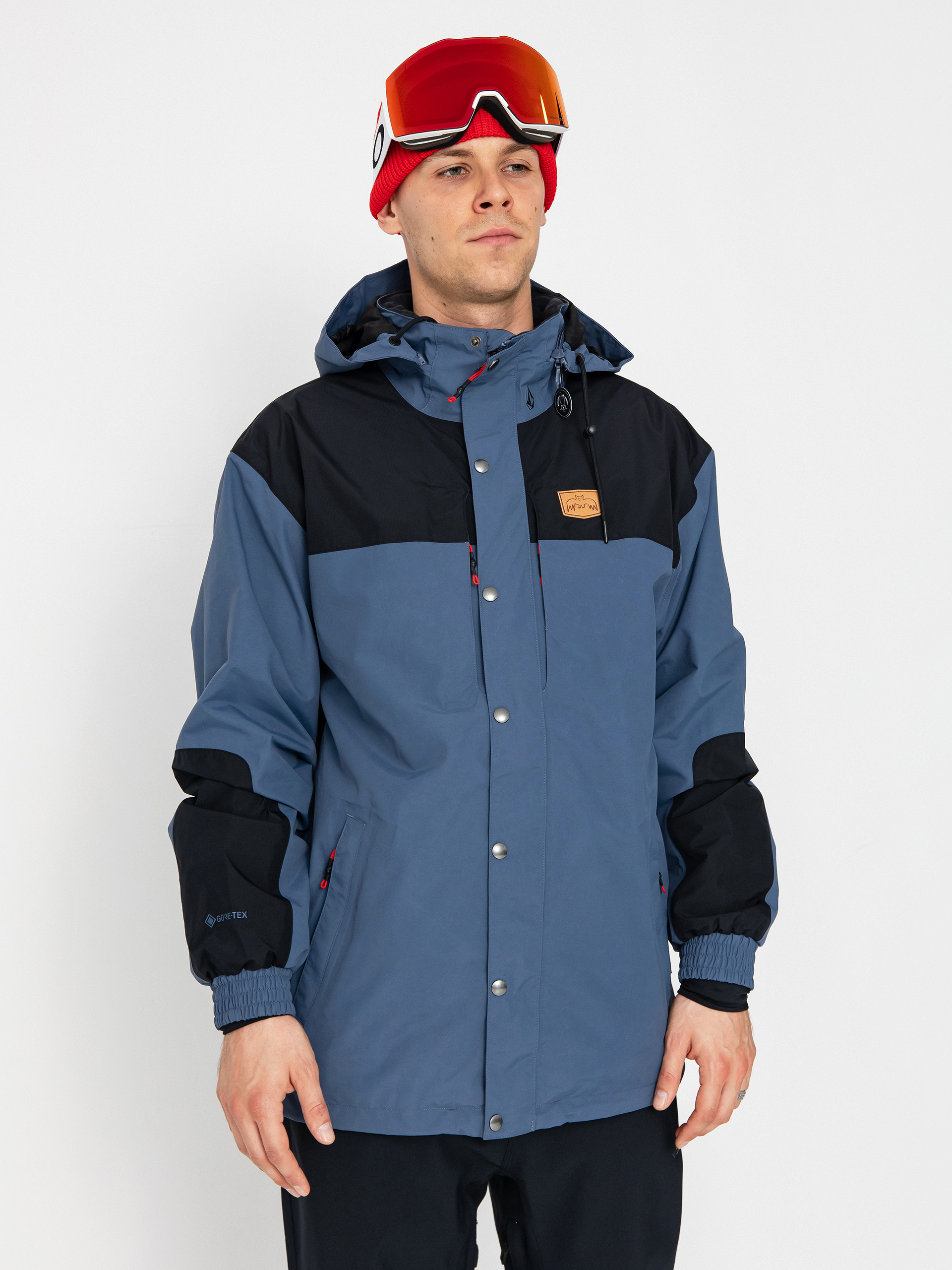 Férfi Snowboard dzseki Volcom Longo Gore Tex (indigo)