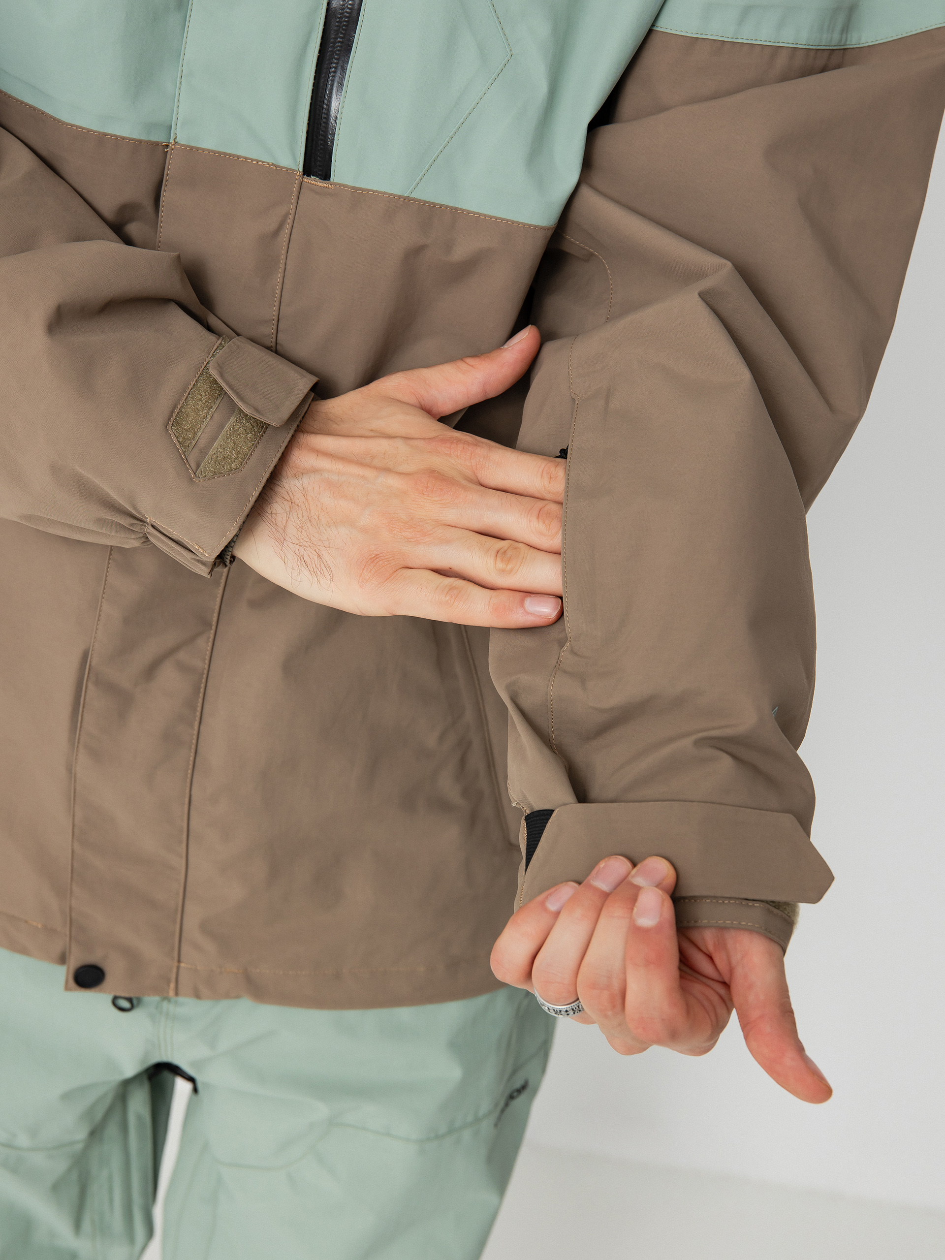 Férfi Snowboard dzseki Volcom L Gore Tex (agave)