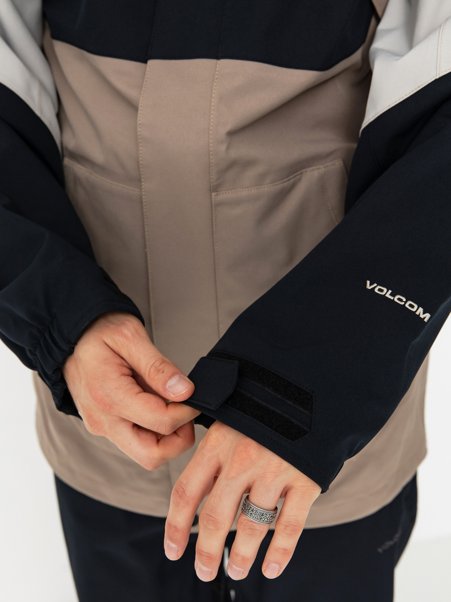 Férfi Snowboard dzseki Volcom Brighton Full Zip (chestnut brown)