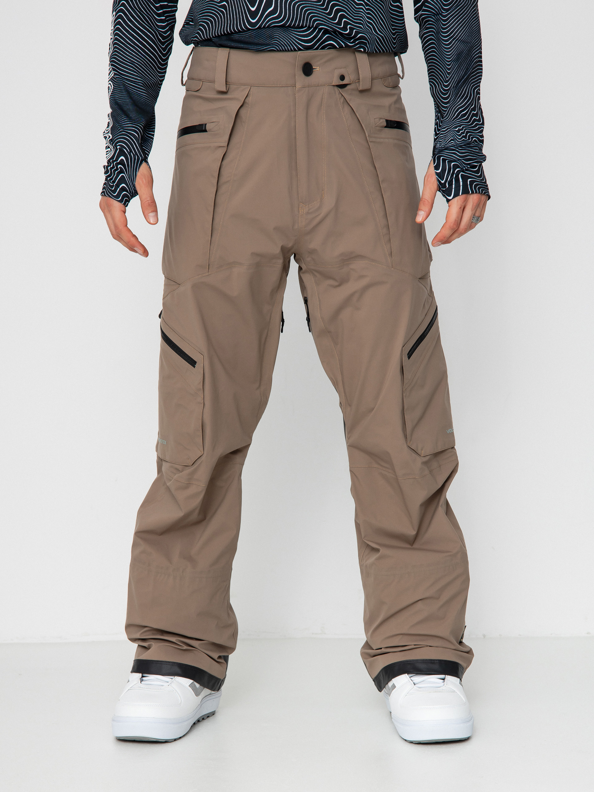 Snowboard nadrág Volcom Guch Stretch Gore (chestnut brown)