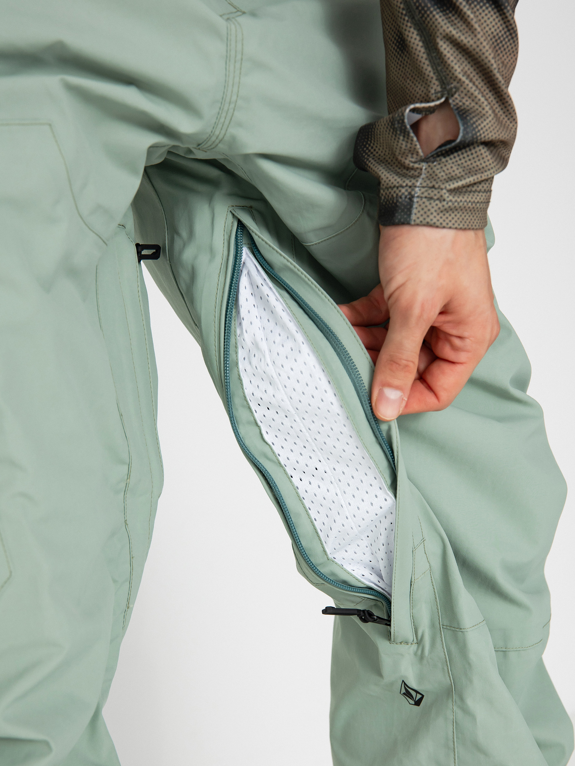 Férfi Snowboard nadrág Volcom L Gore Tex (agave)