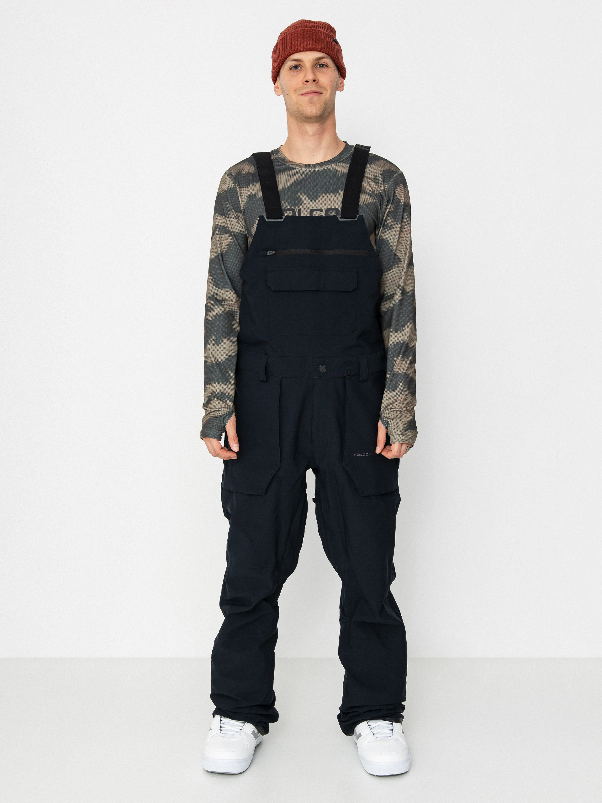 Snowboard nadrág Volcom Roan Bib Overall (black)