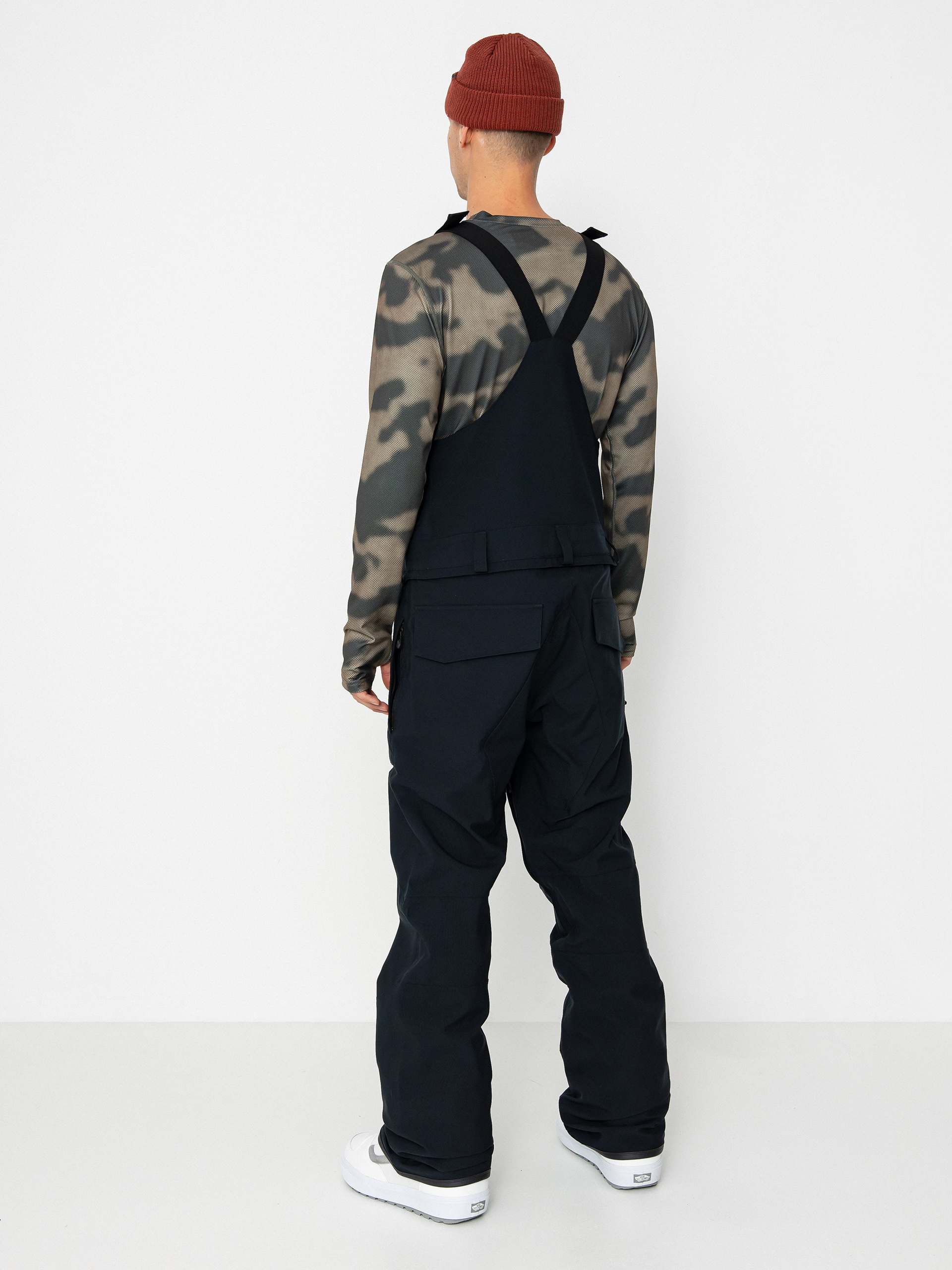 Férfi Snowboard nadrág Volcom Roan Bib Overall (black)